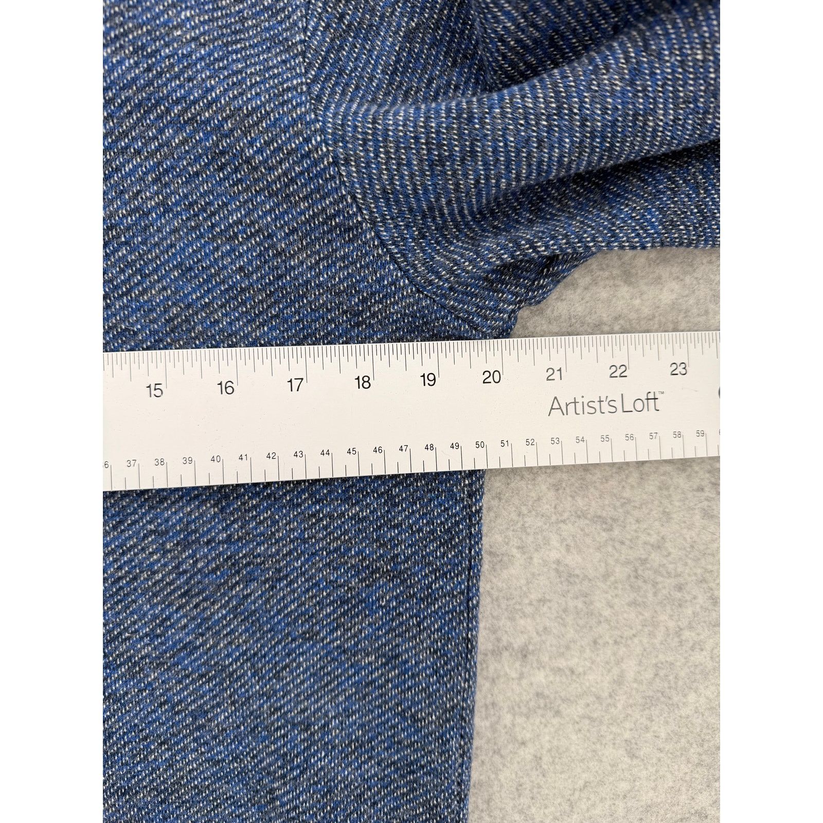 Scotch & Soda Scotch & Soda Rise & Ride Soft Denim Blue Knitted Hoodie Size US M / EU 48-50 / 2 - 8 Thumbnail