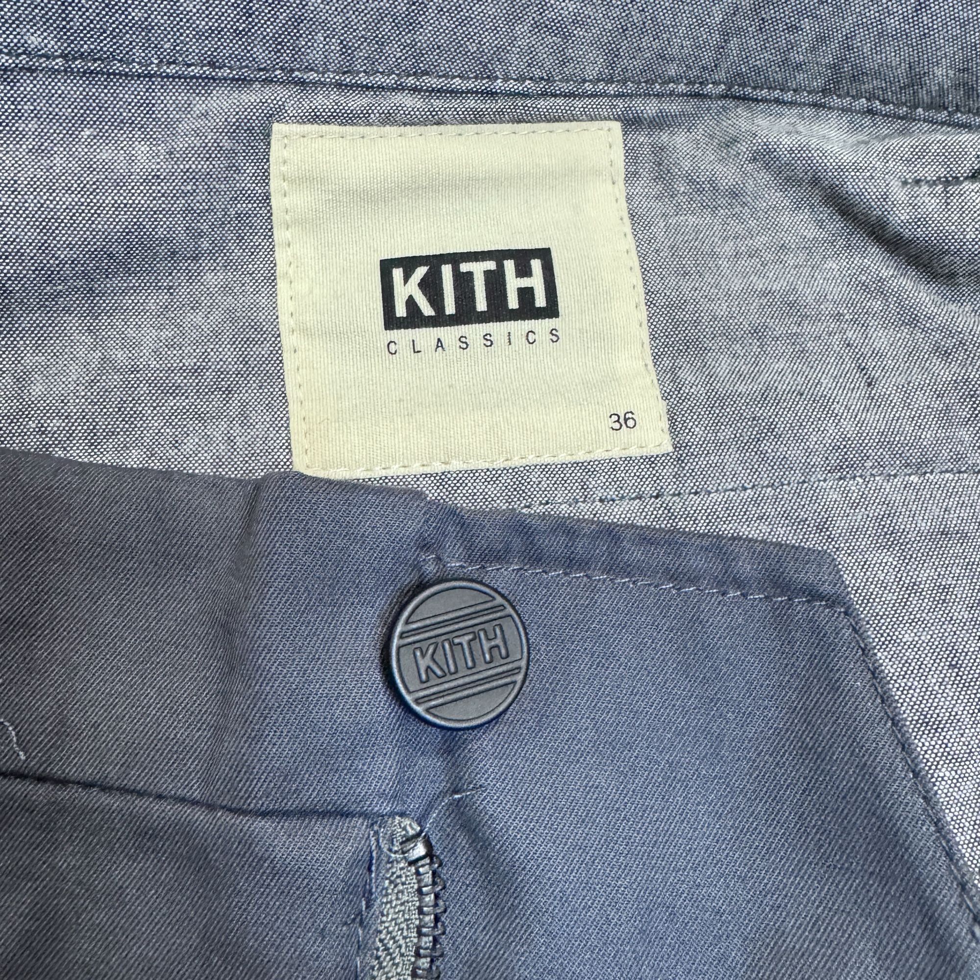 Kith KITH Classics Men’s Cotton Mercer Jogger Pants Charcoal Twil Size US 36 / EU 52 - 8 Thumbnail