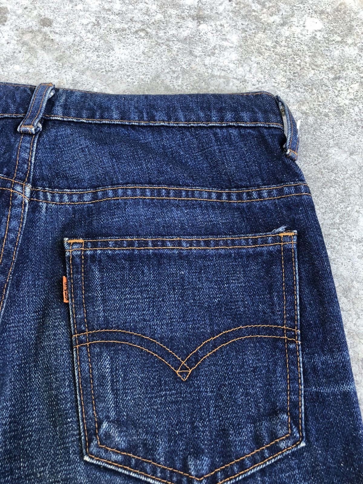 If Six Was Nine Flared Levi’s 646 Bell Bottom Bootcut Orange Tab Size US 29 - 17 Thumbnail