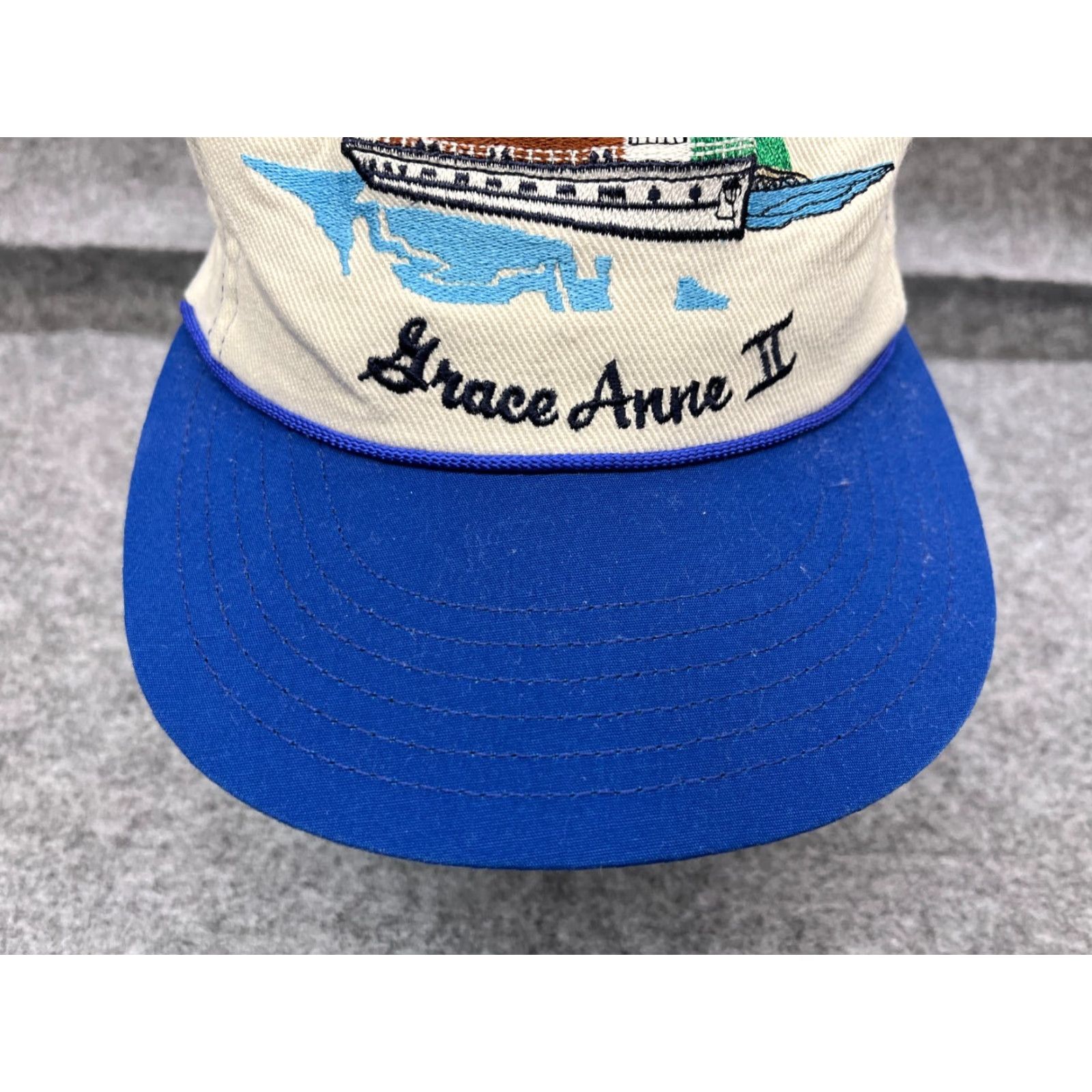 Titleist Vintage Titleist Baseball Cap Hat 90s Outdoor Yacht Cotton Adjustable Mens Blue White Size ONE SIZE - 3 Thumbnail