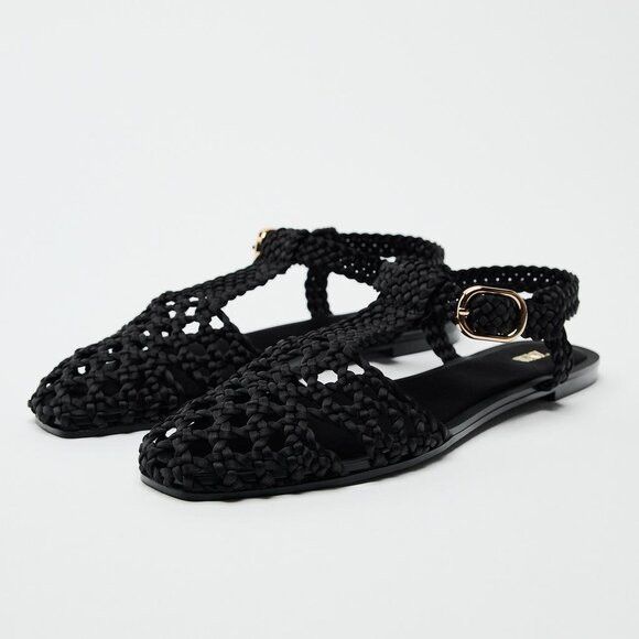 Zara ZARA Woven Flats Size US 10 / IT 40 - 15 Thumbnail