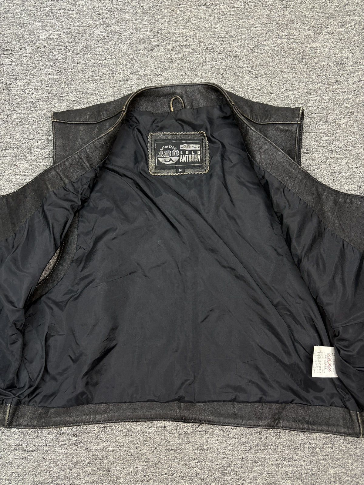 Leather Vintage Leather Jacket Vest Riding Moto Harley Davidson Size US M / EU 48-50 / 2 - 4 Thumbnail