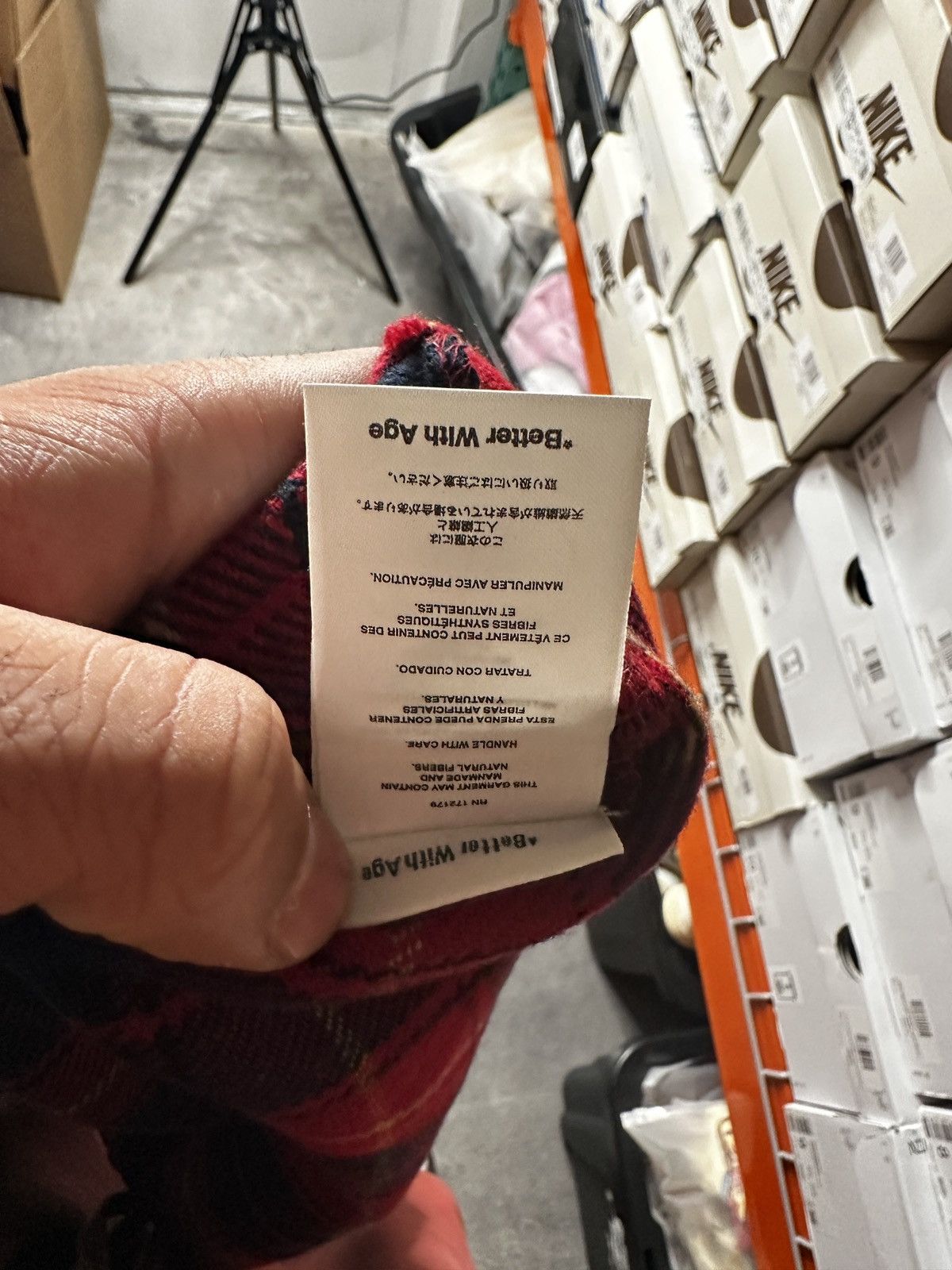 Better With Age Better With Age Muir Repair Flannel Shirt Red Multi Size US M / EU 48-50 / 2 - 10 Thumbnail