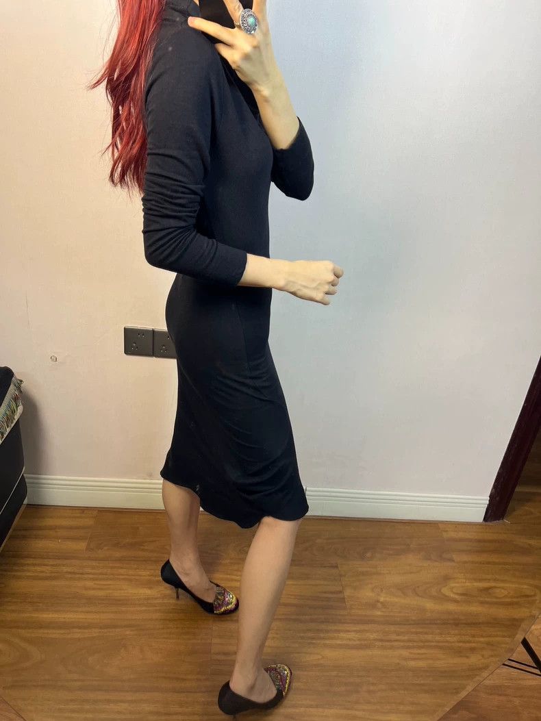 Vivienne Westwood Vivienne Westwood Asymmetrical Draped Neck Dress Size S / US 4 / IT 40 - 9 Thumbnail
