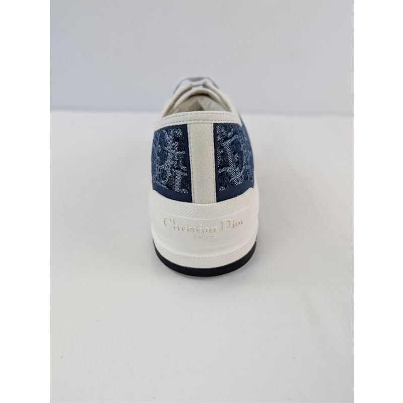 Dior o1rshd1 Walk'n'Dior Platform Sneaker Blue Stonewashed Effect Size US 11 / IT 41 - 16 Thumbnail