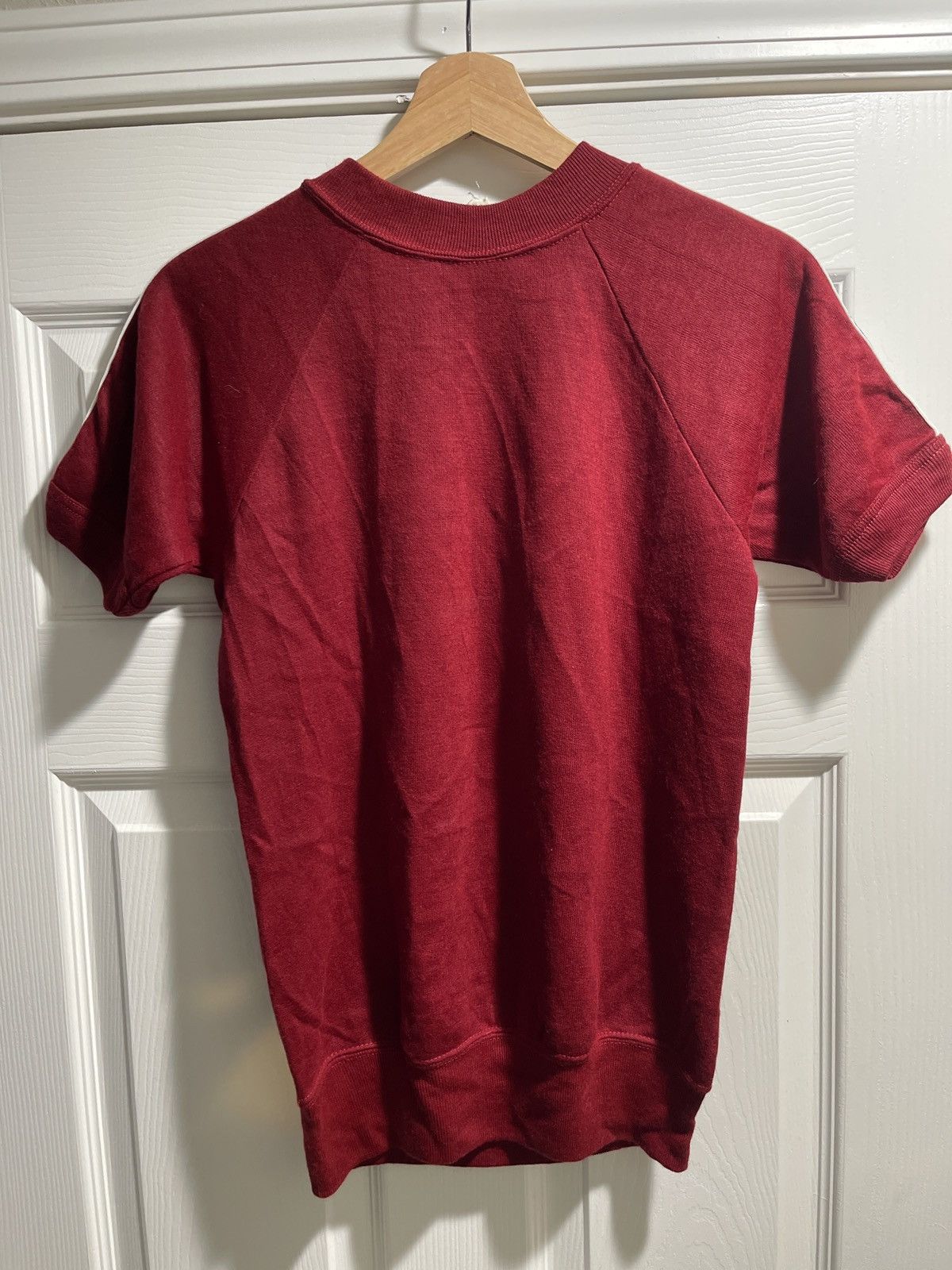 Adidas Vintage Bootleg Adidas Short Sleeve Sweatshirt Size L / US 10 / IT 46 - 3 Thumbnail