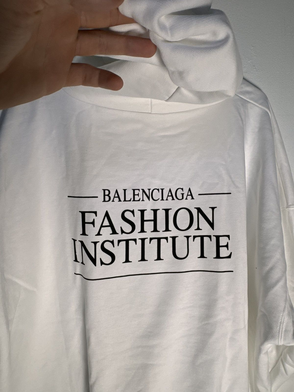 Balenciaga Balenciaga fashion institute hoodie Size US M / EU 48-50 / 2 - 6 Thumbnail