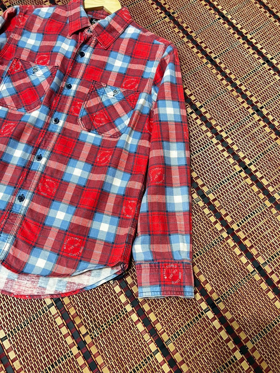 Schott Schott Bros NYC Flannel Size US S / EU 44-46 / 1 - 8 Thumbnail
