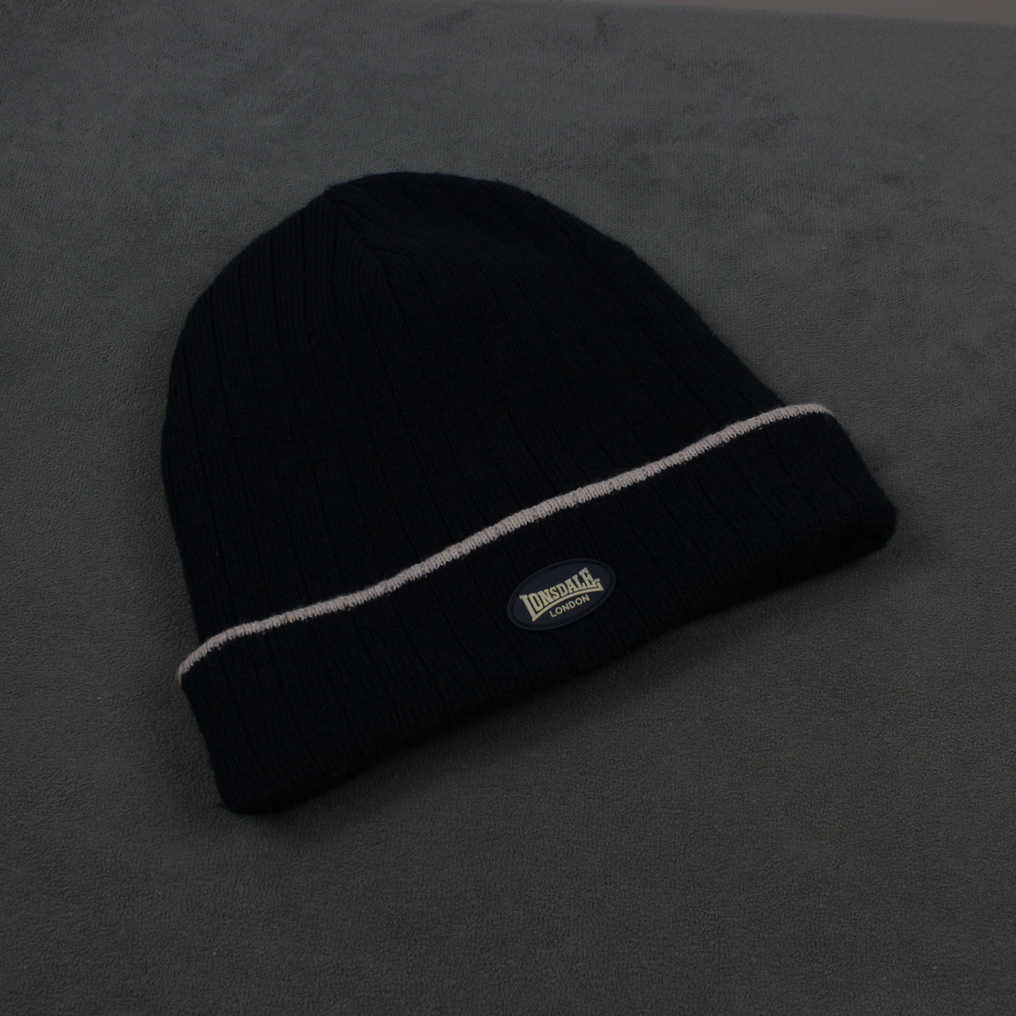 Lonsdale Lonsdale hat men wool one size black Size ONE SIZE - 1 Thumbnail