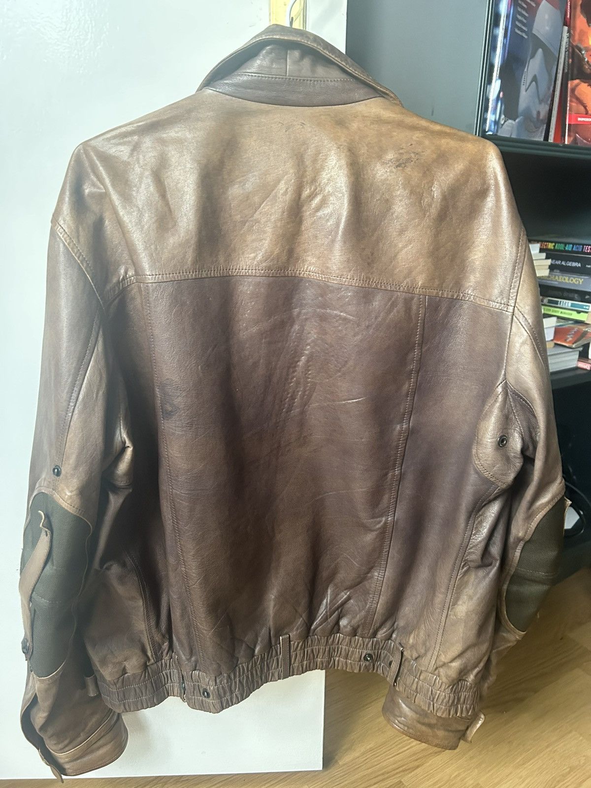Dolce & Gabbana Dolce & Gabbana Leather Jacket Size US XL / EU 56 / 4 - 2 Thumbnail