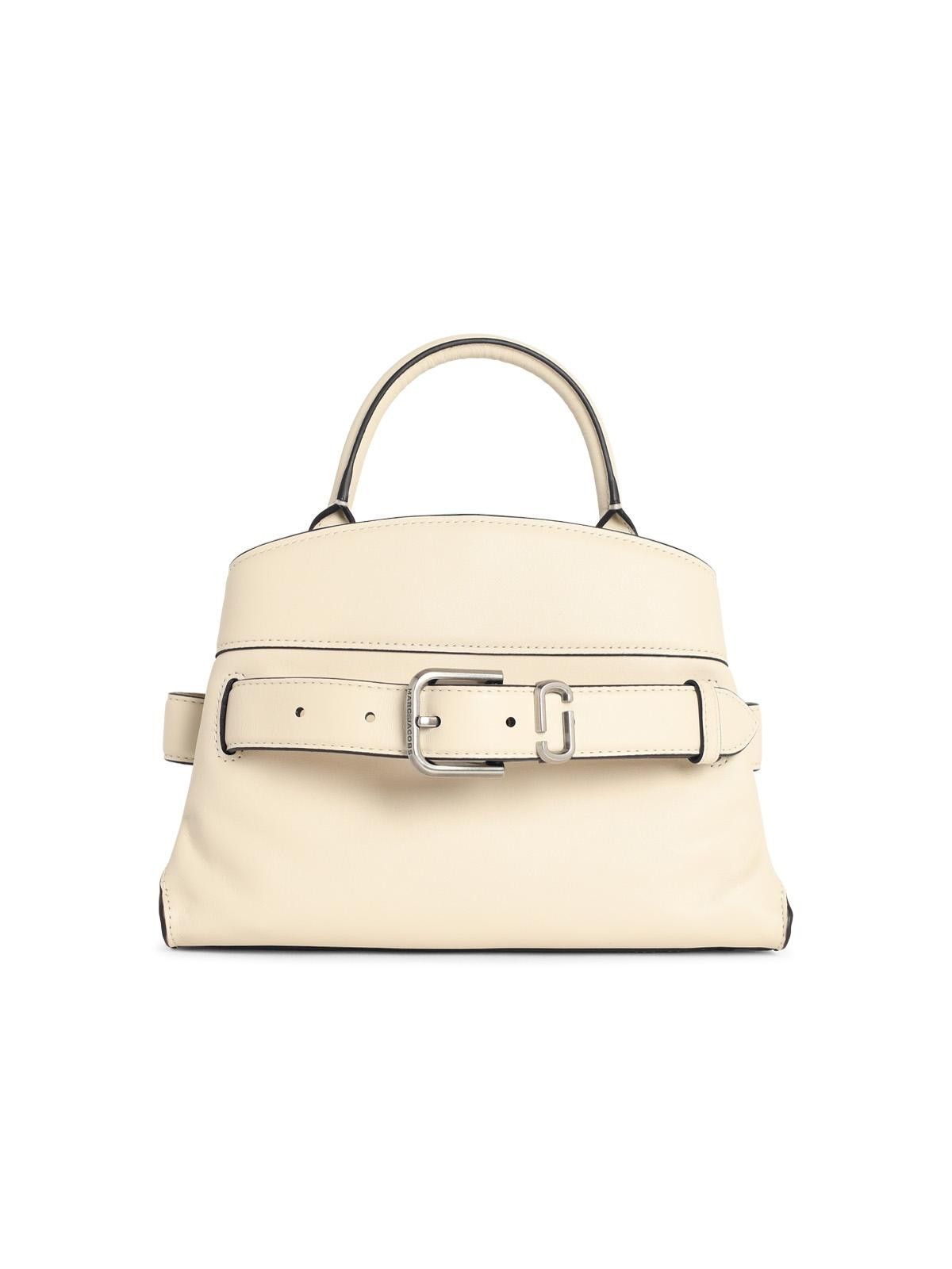 Marc Jacobs MARC JACOBS (THE) 'The Small Satchel' White Leather Bag Size ONE SIZE - 1 Thumbnail