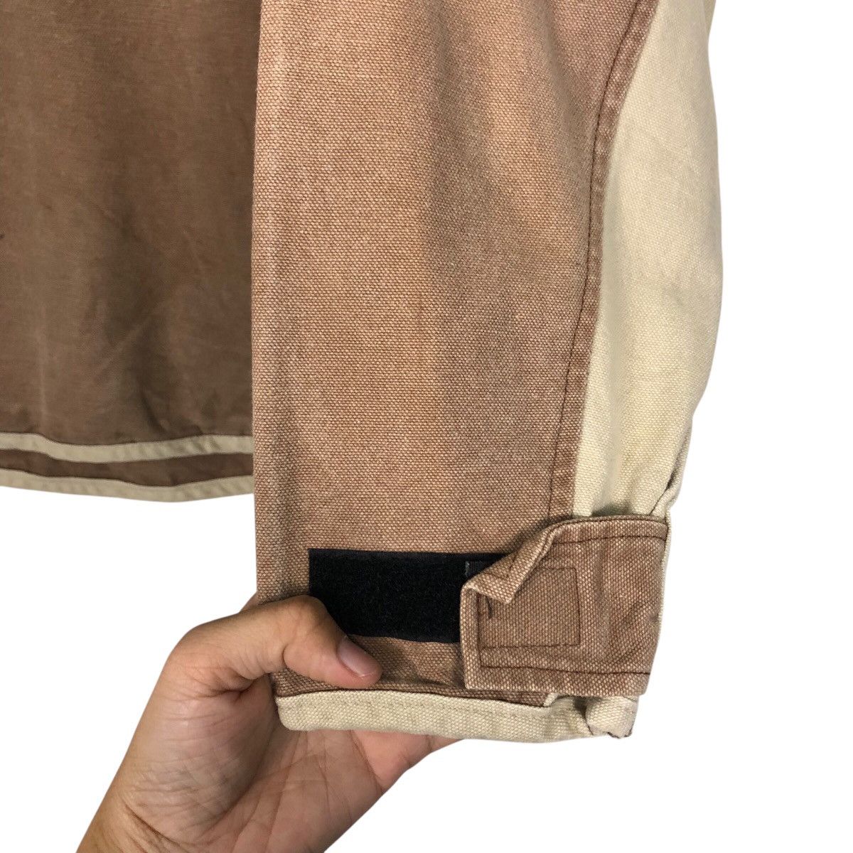 Japanese Brand 📌Vintage Half Zipper Jacket Kavu Duck Canvas Detroit Size US M / EU 48-50 / 2 - 14 Thumbnail