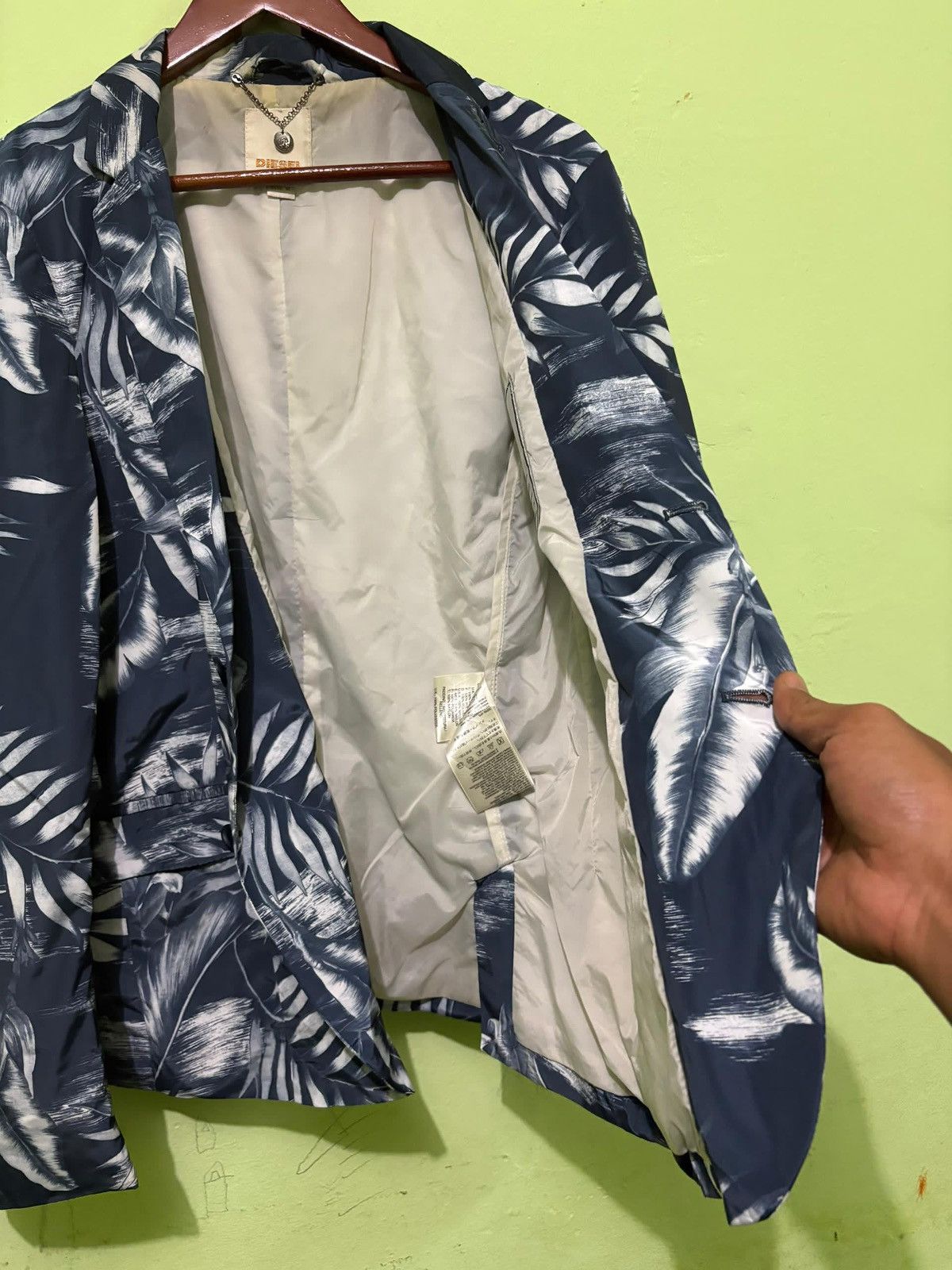 Diesel Diesel Nylon Jacket Full print Design Forest Print Design Size US M / EU 48-50 / 2 - 5 Thumbnail