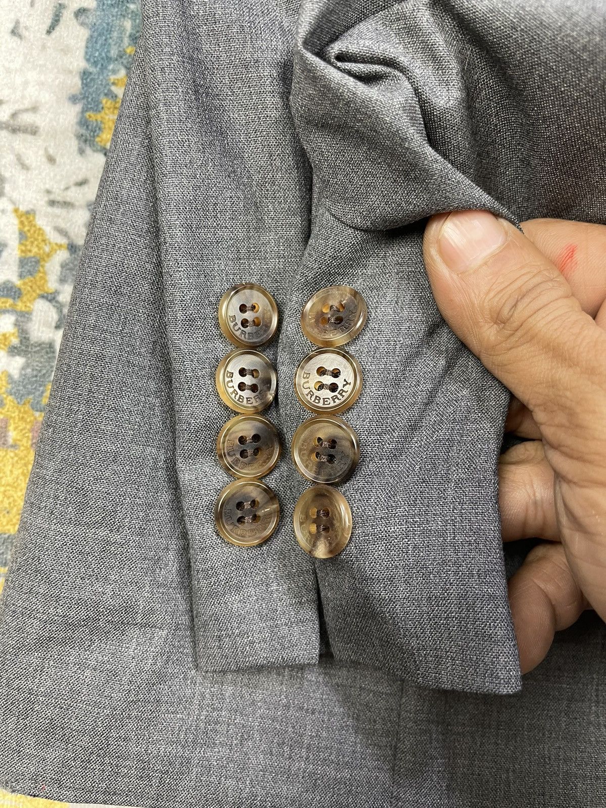 Burberry Burberry London Double Breasted Twill Blazer Jackets Size S / US 4 / IT 40 - 9 Thumbnail