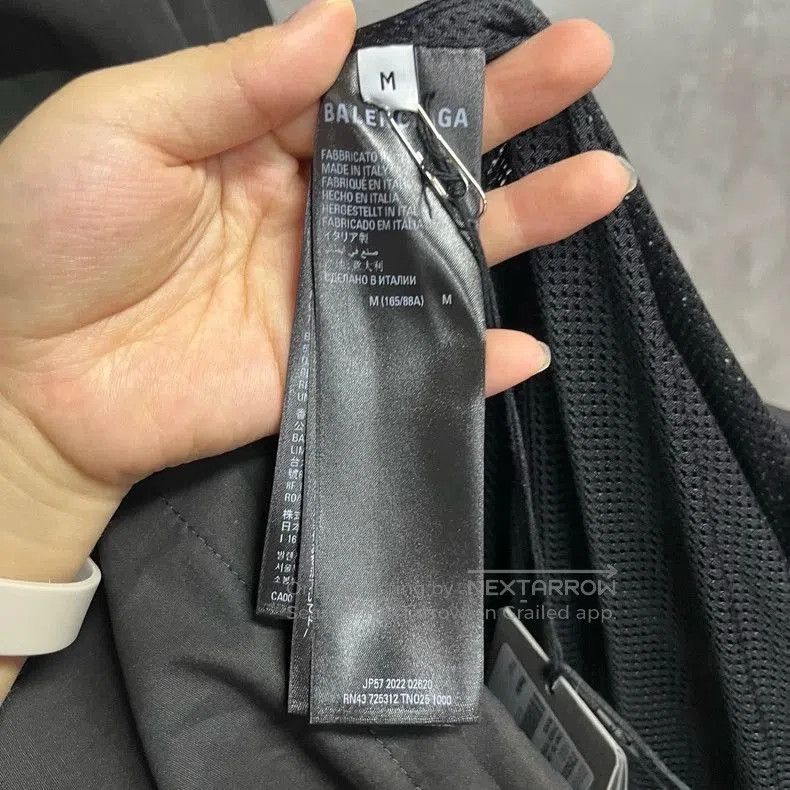 Balenciaga Balenciaga Black Logo Zip Jacket. Size US M / EU 48-50 / 2 - 4 Thumbnail