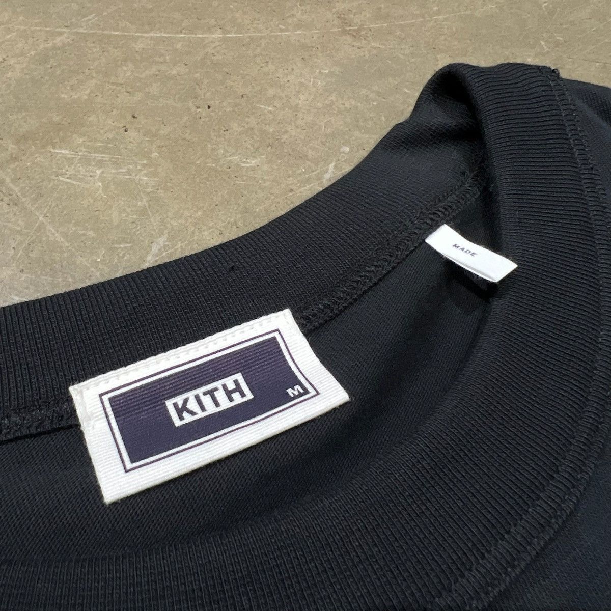Kith Kith L/S Leonard Tee - Black Size US M / EU 48-50 / 2 - 2 Thumbnail