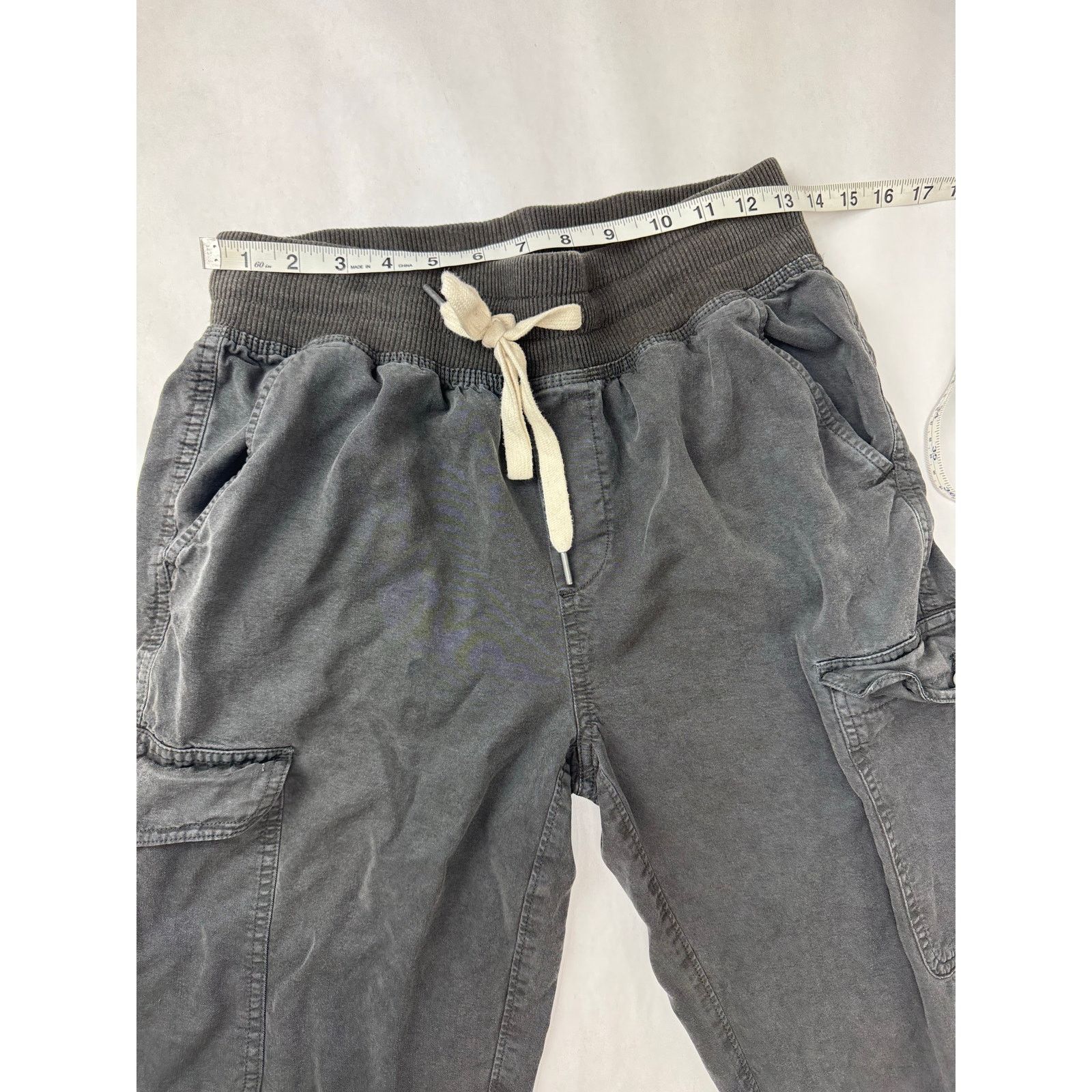 Other Aerie Cargo Jogger Gray Drawstring Women's Size Small Size 26" / US 2 / IT 38 - 3 Thumbnail