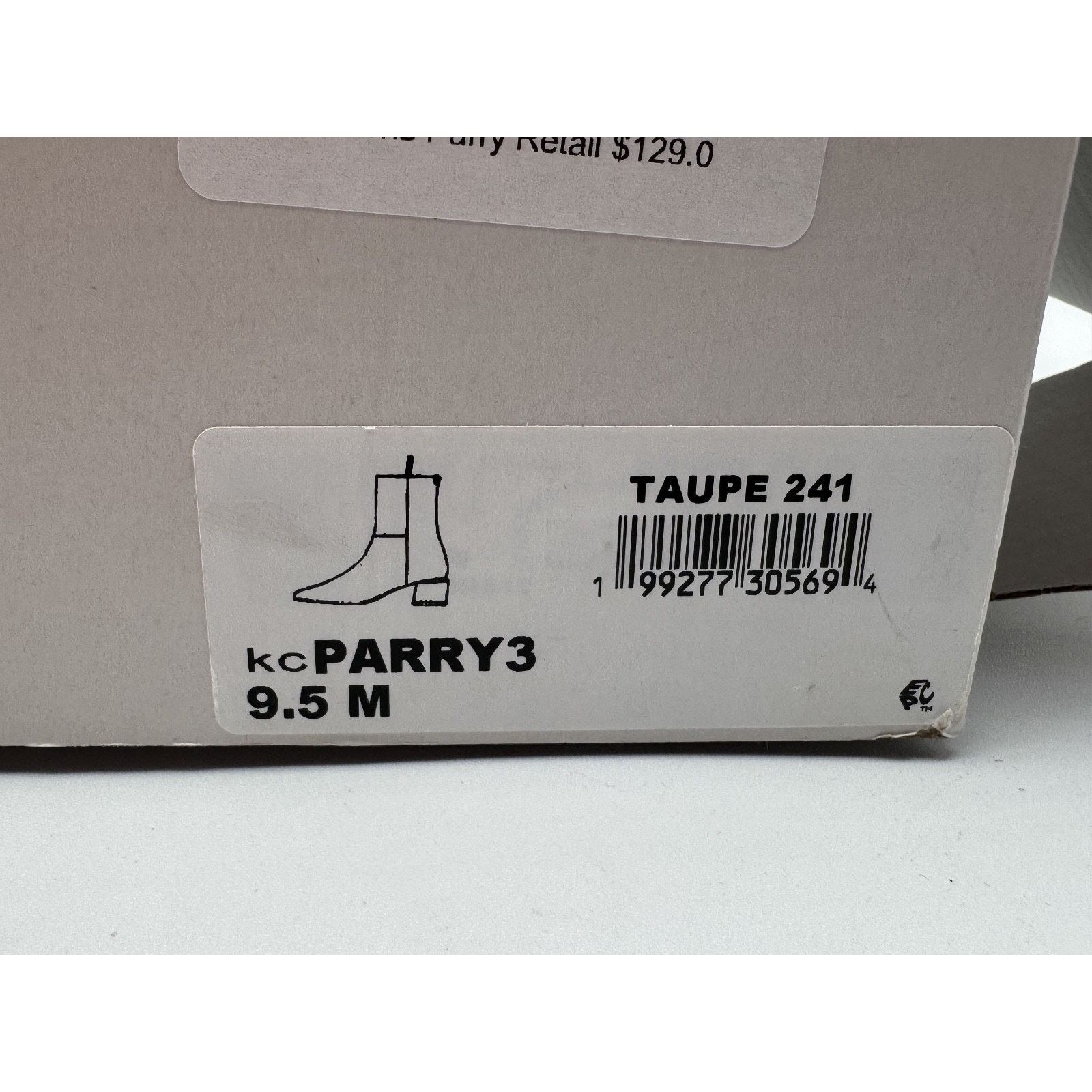 Calvin Klein Calvin Klein Womens Parry 3 Suede Ankle Zipper Boot, Taupe Size US 9.5 / IT 39.5 - 8 Thumbnail