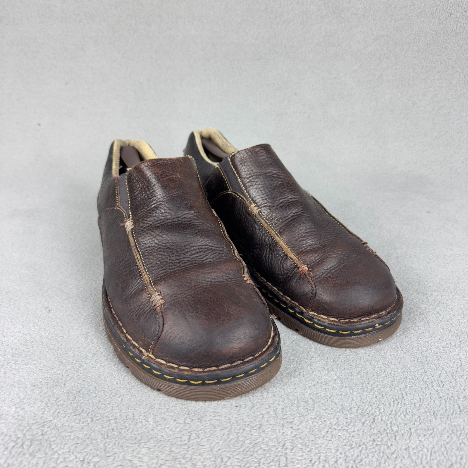 Dr. Martens Dr. Martens Mens 11 Slip On Loafers Brown Leather Shoes Size US 11 / EU 44 - 8 Thumbnail