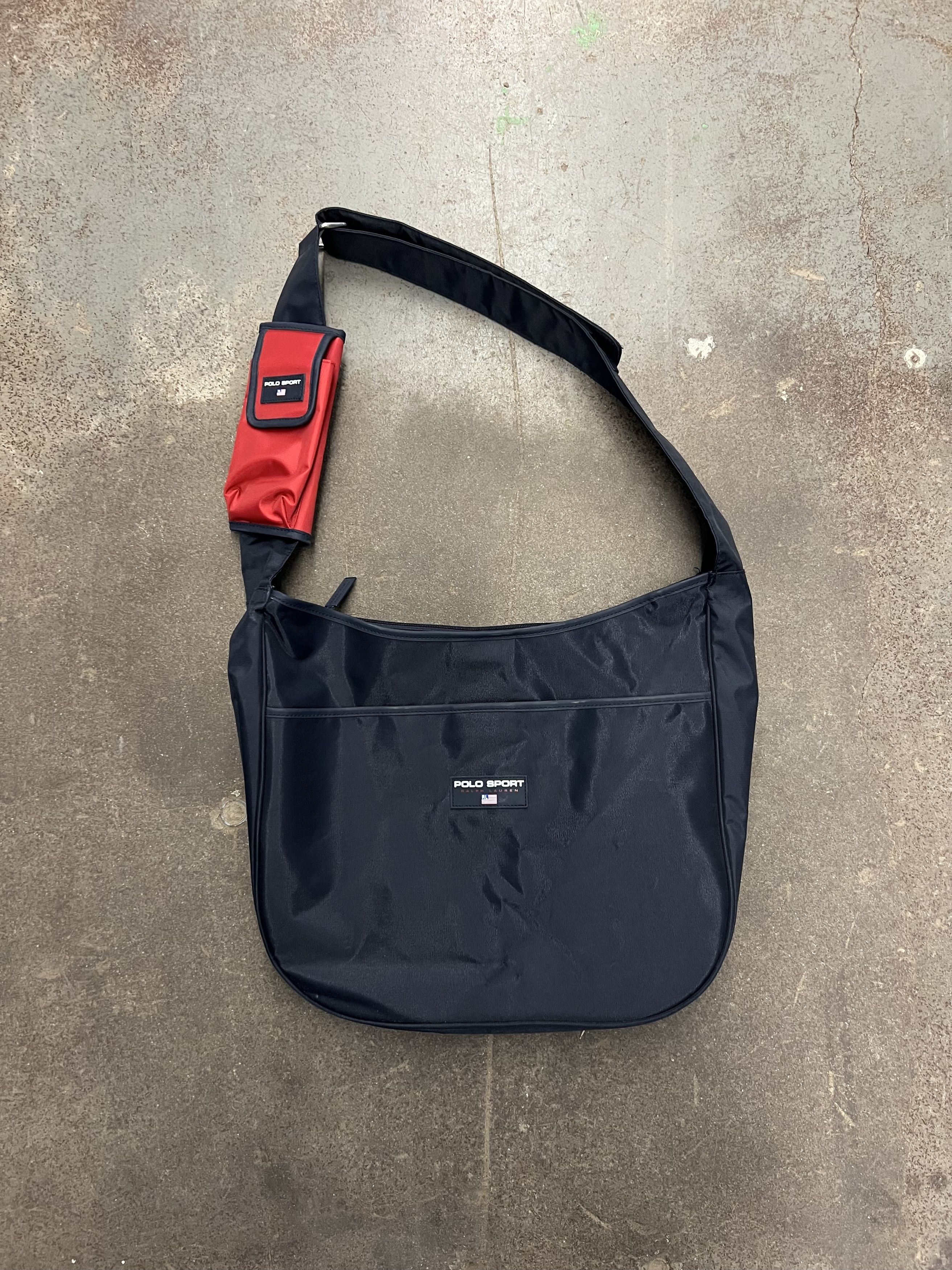 Polo Ralph Lauren x Vintage VTG 2000's Polo Sport Ralph Laurent Crossbody Messeger Bag in Blue