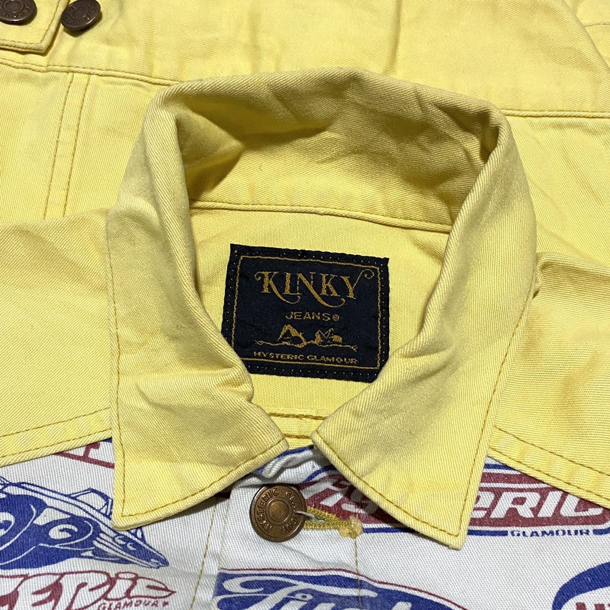 Hysteric Glamour 💥RARE💥 Vintage Hysteric glamour kinky denim jacket Size S / US 4 / IT 40 - 9 Thumbnail