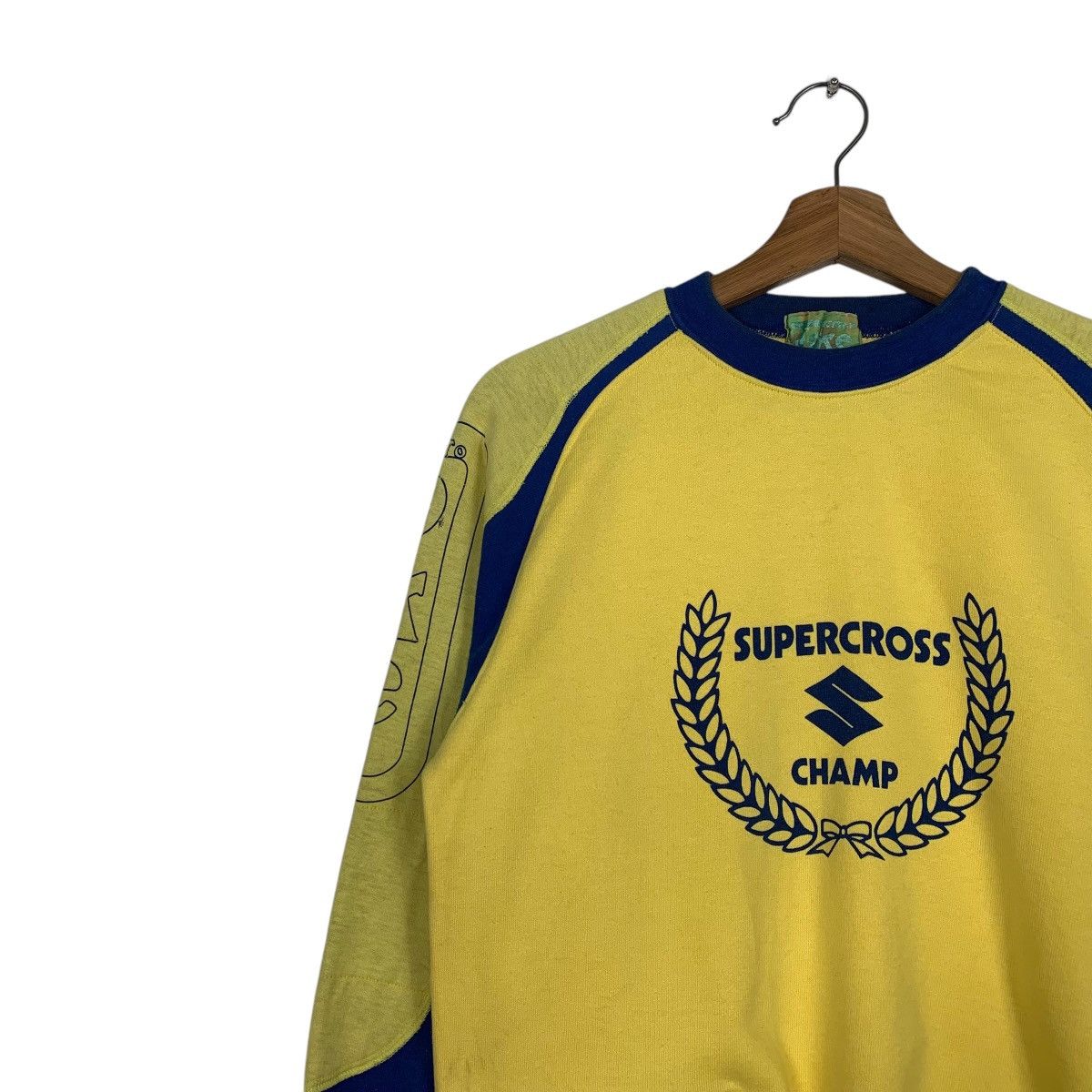 Japanese Brand Vintage Suzuki Supercross Champ Sweater Size US S / EU 44-46 / 1 - 6 Thumbnail
