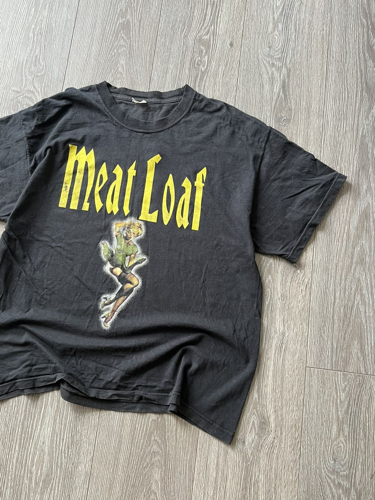 Band Tees × Vintage Vintage 💥 Meat Loaf Band Tee T-Shirt RARE Size US XL / EU 56 / 4 - 5 Thumbnail