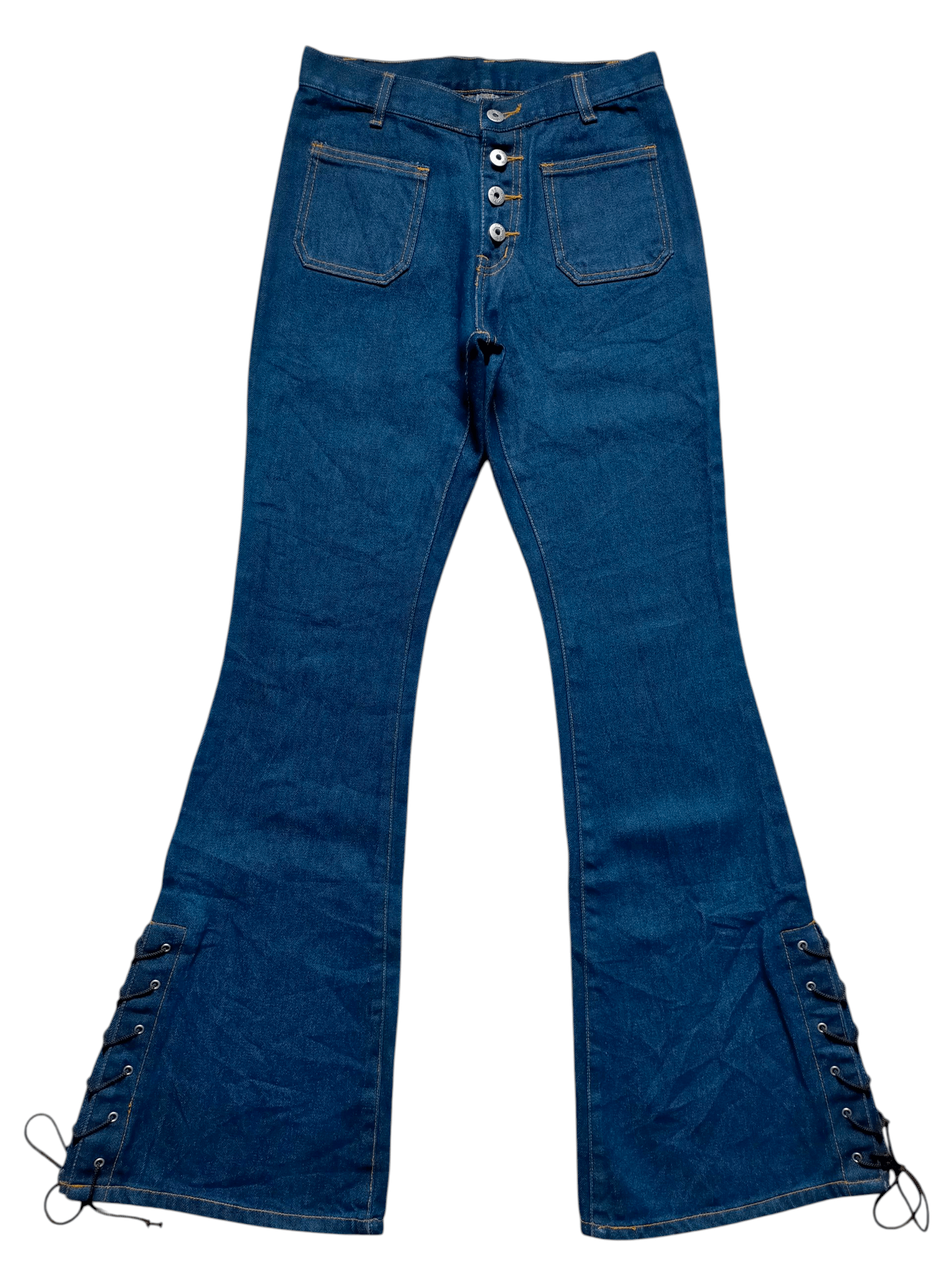Le Grande Bleu (L.G.B.) Fiftyh FTS Flare Jeans Boot cut Denim Size US 28 / EU 44 - 1 Thumbnail