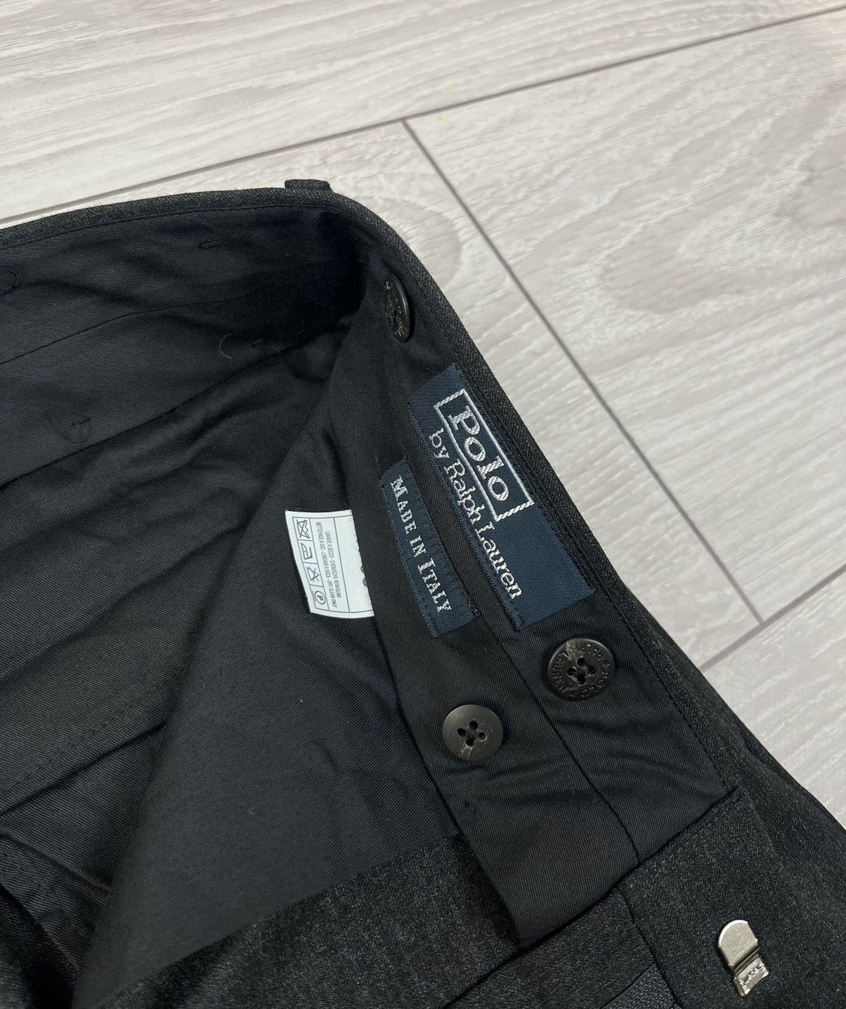 Polo Ralph Lauren Made In Italy Vintage Wool Dress Pants