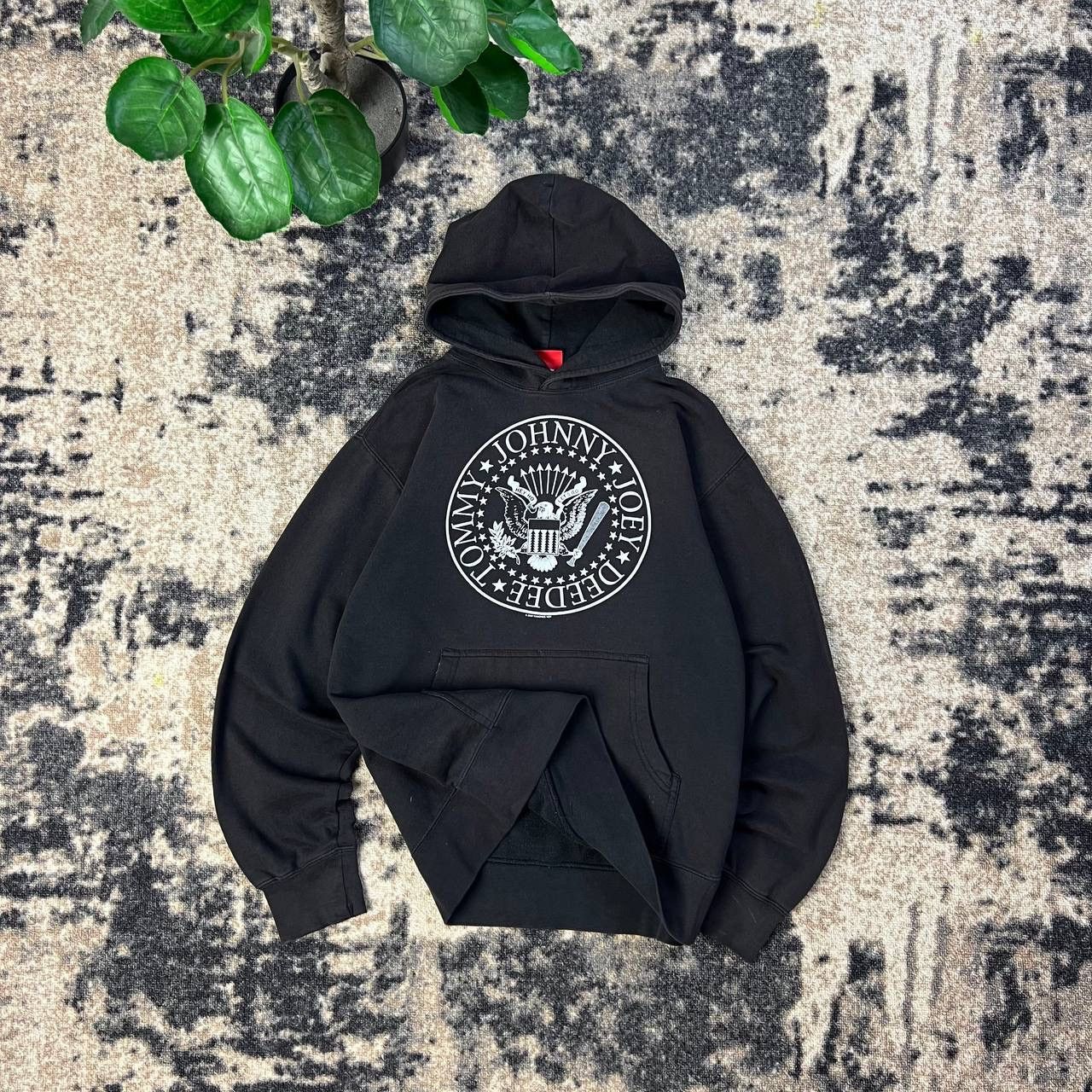 Band Tees Ramones Big Logo Vintage Y2K Distressed Rock Band Hoodie Size US M / EU 48-50 / 2 - 1 Thumbnail