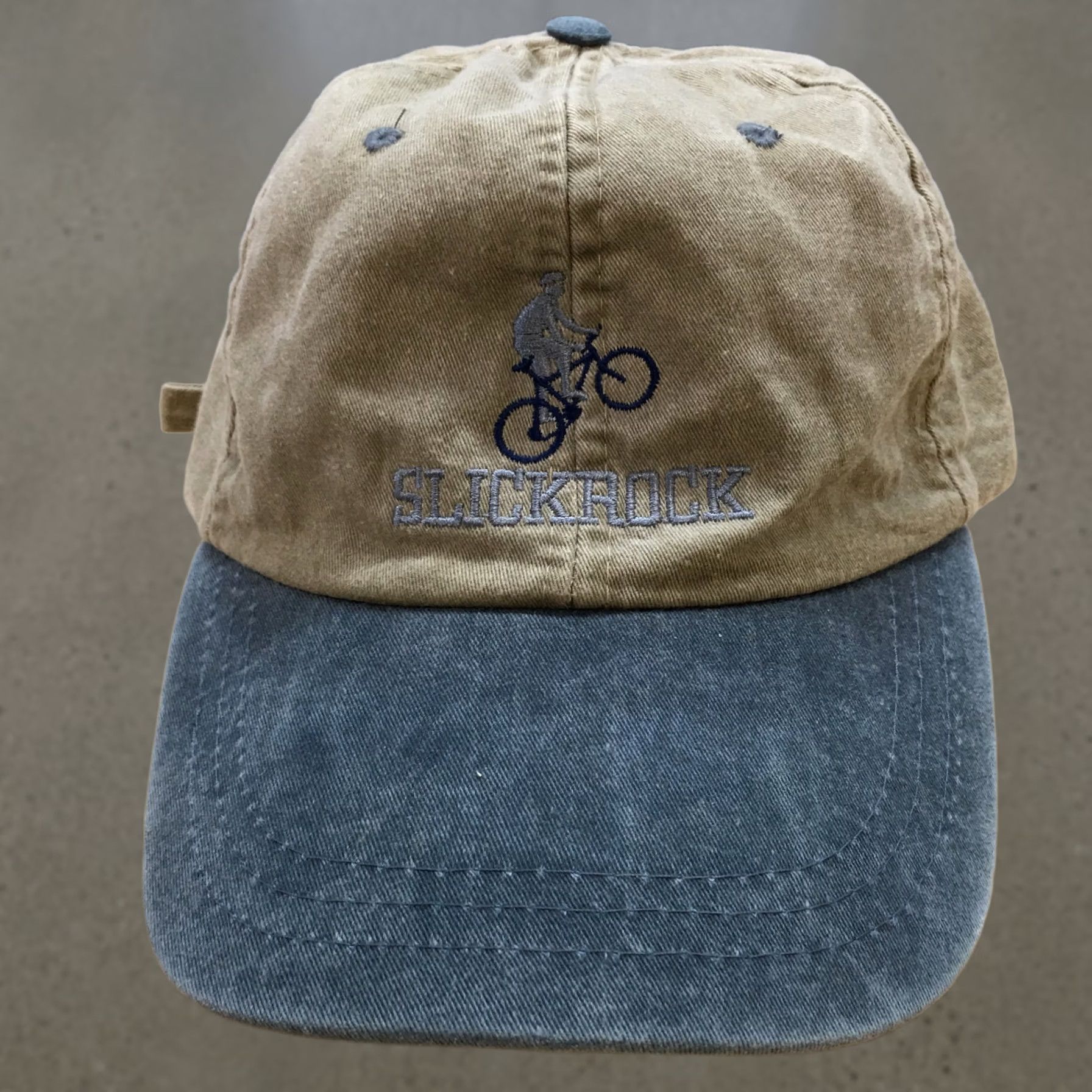 Vintage SCI Baseball Cap Mens Beige One Size Curved Brim Embroidered Logo Size ONE SIZE - 1 Thumbnail