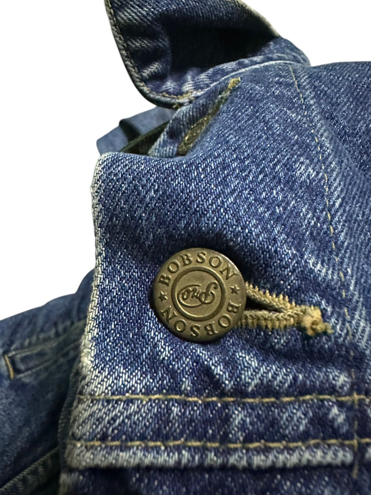 Vintage Vintage 90s Bobson trucker jacket size L Size US L / EU 52-54 / 3 - 4 Thumbnail