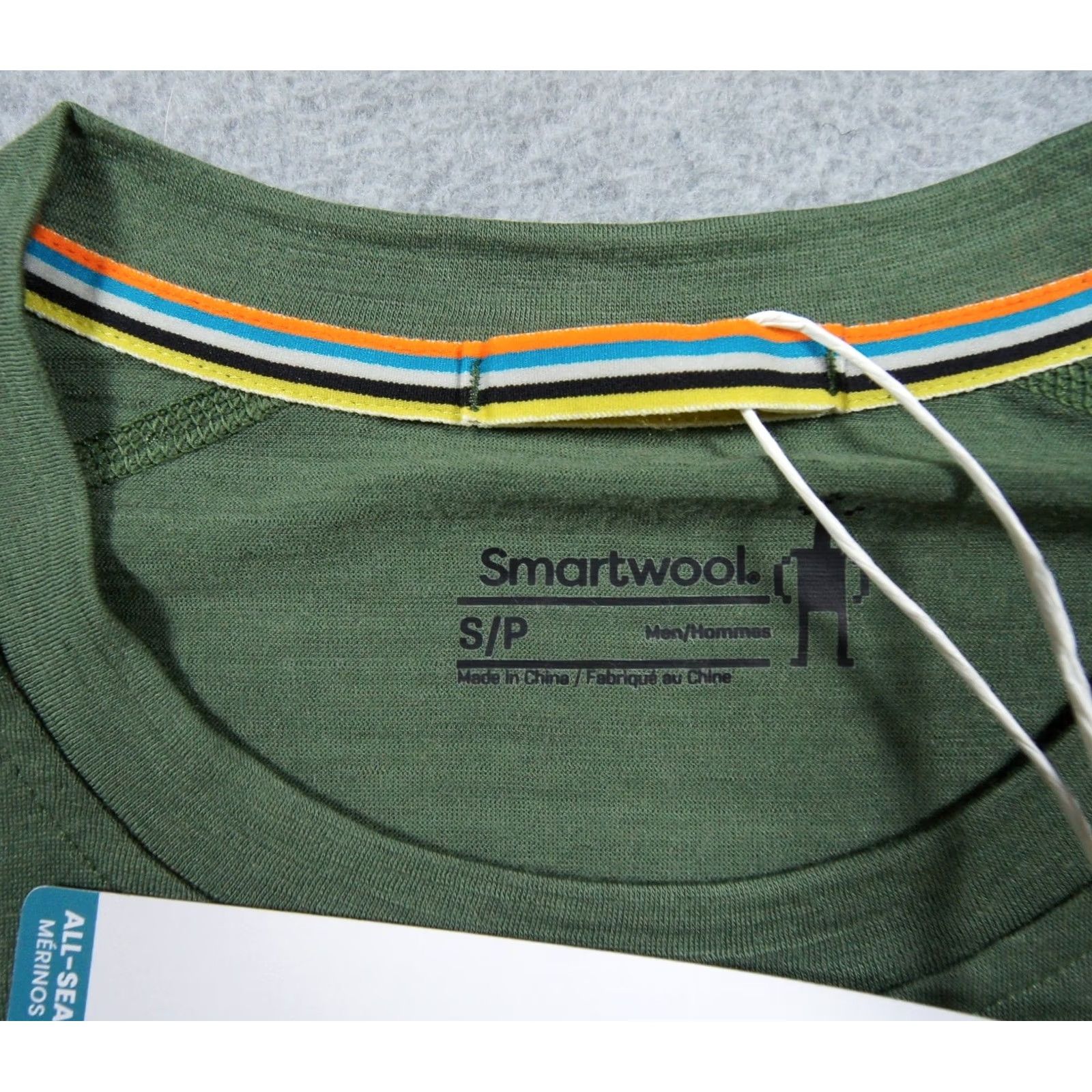 Smartwool SmartWool Shirt Mens Small Green Long Sleeve All Season Merino Wool NEW Size US S / EU 44-46 / 1 - 5 Thumbnail