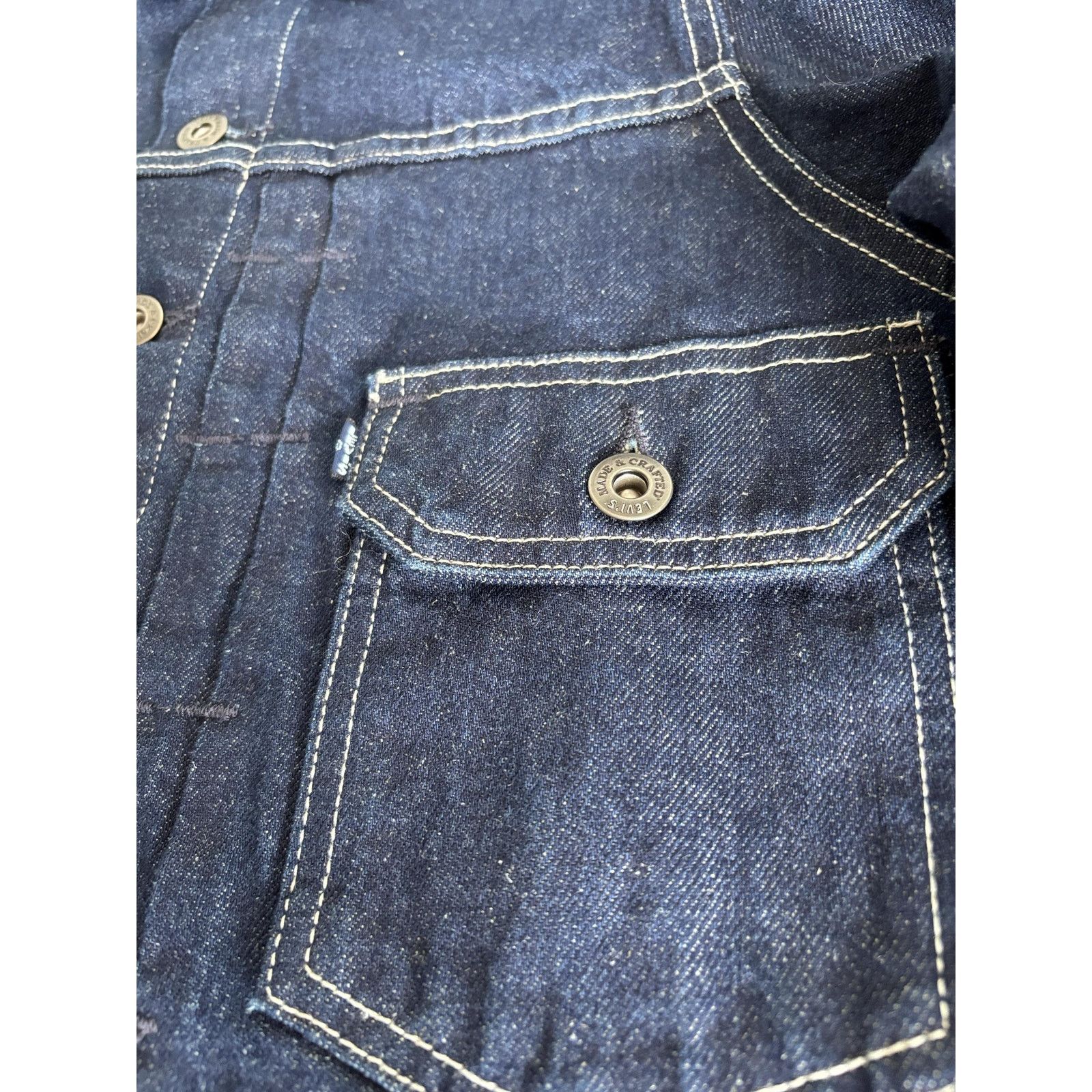 Levi's Made & Crafted Levi’s Made & Crafted Womens Puff Sleeve Jacket Indigo Rare Size US S / EU 44-46 / 1 - 4 Thumbnail