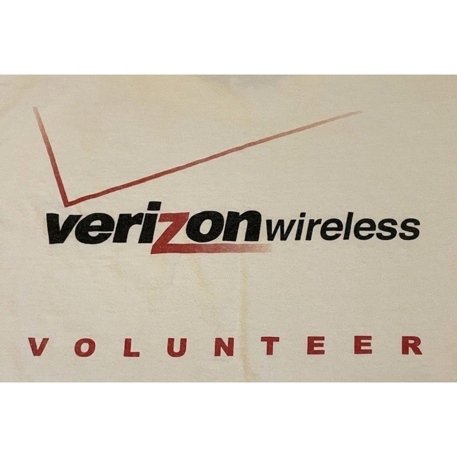 Vintage VINTAGE Verizon Wireless Faded Shirt M White Crew Neck Cotton Mens T-Shirt 90s 2000s Cell Phone Internet Grunge Retro Hip Hop Size US M / EU 48-50 / 2 - 3 Thumbnail