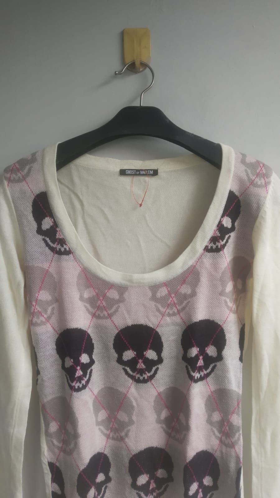 Japanese Brand Ghost of harlem knit longsleeve sweater Size M / US 6-8 / IT 42-44 - 2 Thumbnail