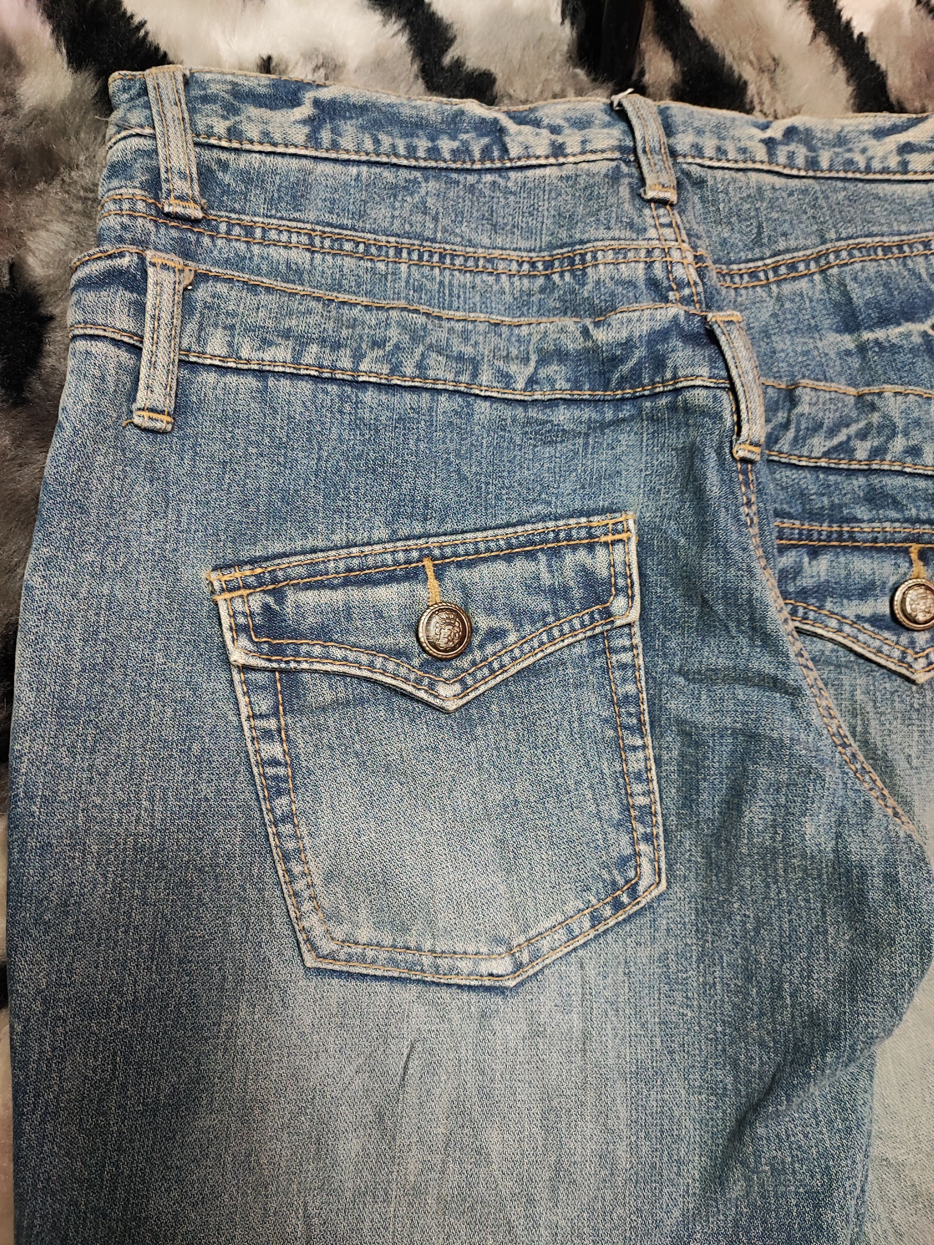 Number (N)ine Daily Topics Double Waist Thrashed Distressed ERD Grunge Size US 32 / EU 48 - 13 Thumbnail