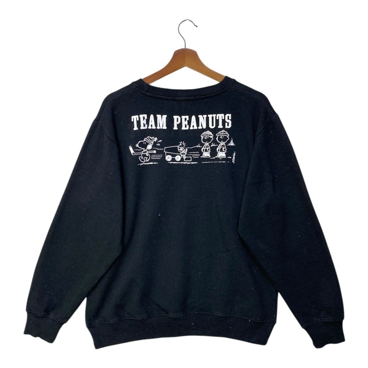 Peanuts Peanuts Snoopy Sweatshirt Big Logo Crewneck Size M Size US M / EU 48-50 / 2 - 3 Thumbnail