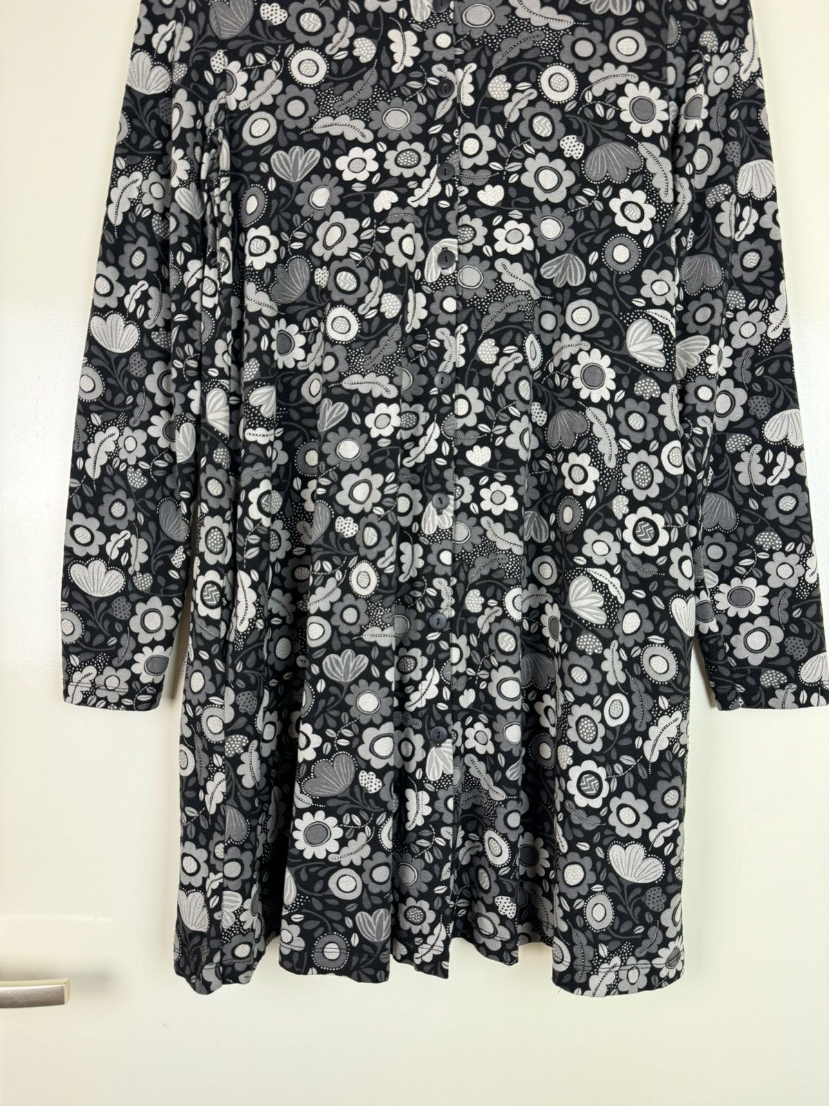 Gudrun Sjoden Gudrun sjoden floral modal dress tunic avant garde gothic S Size S / US 4 / IT 40 - 2 Thumbnail