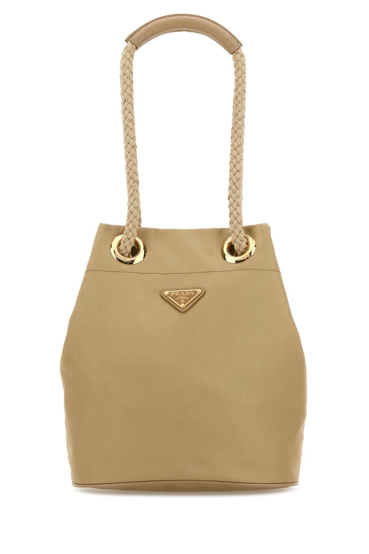 Prada Sand Re-Nylon Prada Mariner Bucket Bag Size ONE SIZE - 1 Thumbnail