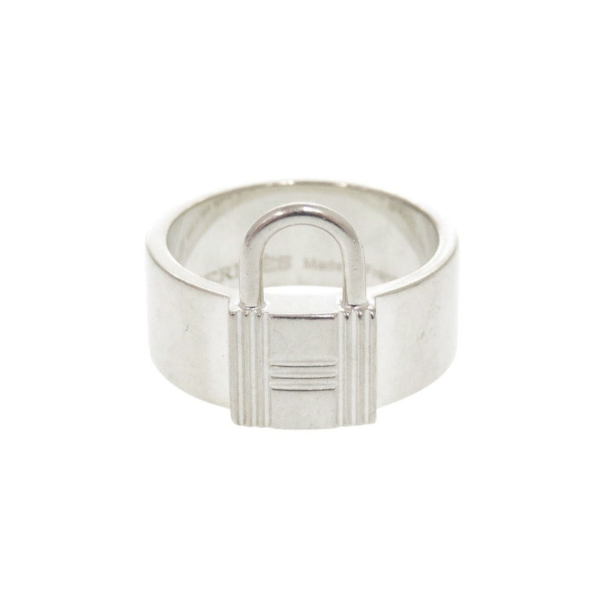 Hermes Hermes Alpha Kelly Silver 925 #54 Ring 0950 HERMES Size ONE SIZE - 1 Thumbnail