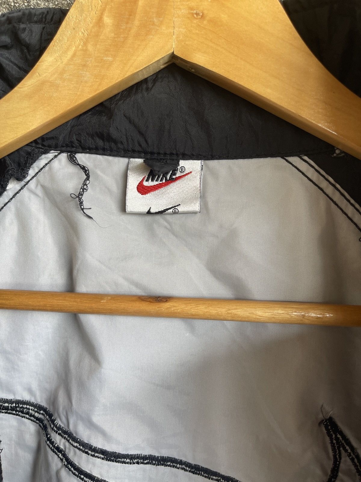 Nike Vintage❗️Nike❗️90s Center Logo Anorak Half Zip Light Jacket Size US L / EU 52-54 / 3 - 13 Thumbnail
