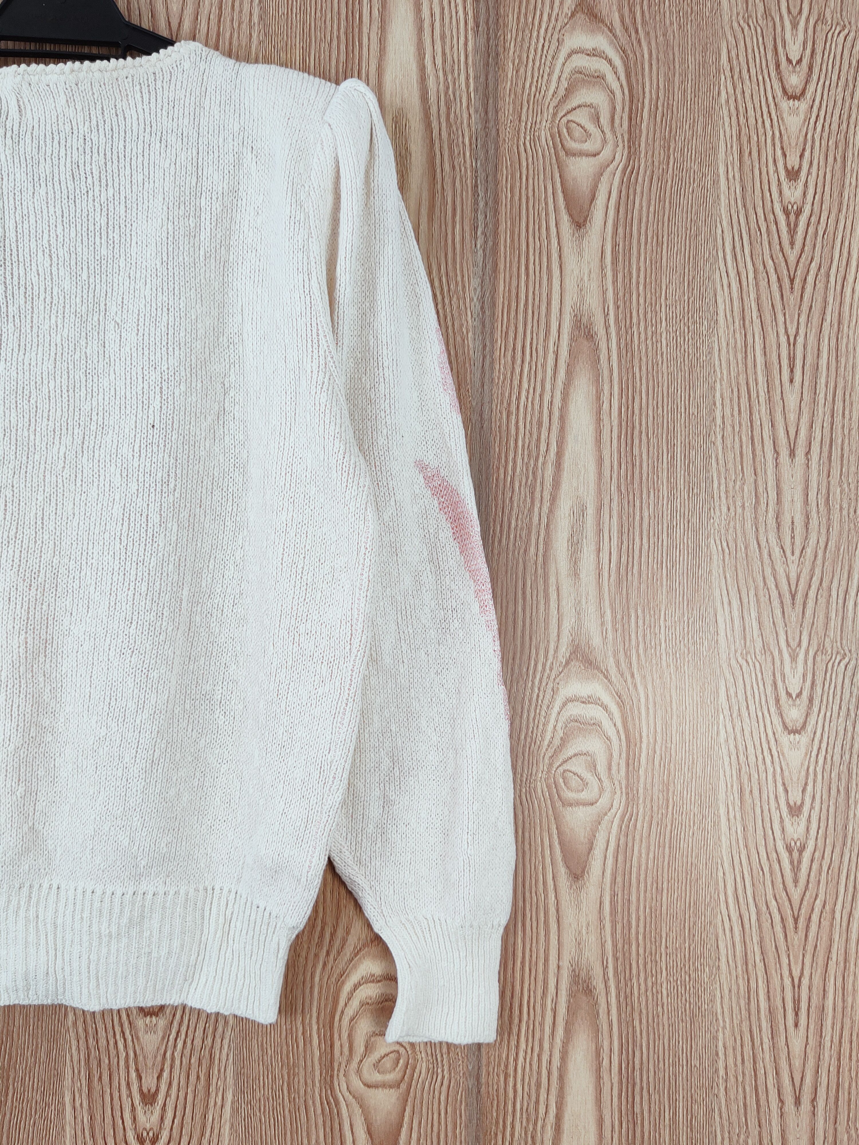 Homespun Knitwear × Japanese Brand Fashion and Village Cream Knitwear Cardigan #W832 Size M / US 6-8 / IT 42-44 - 9 Thumbnail