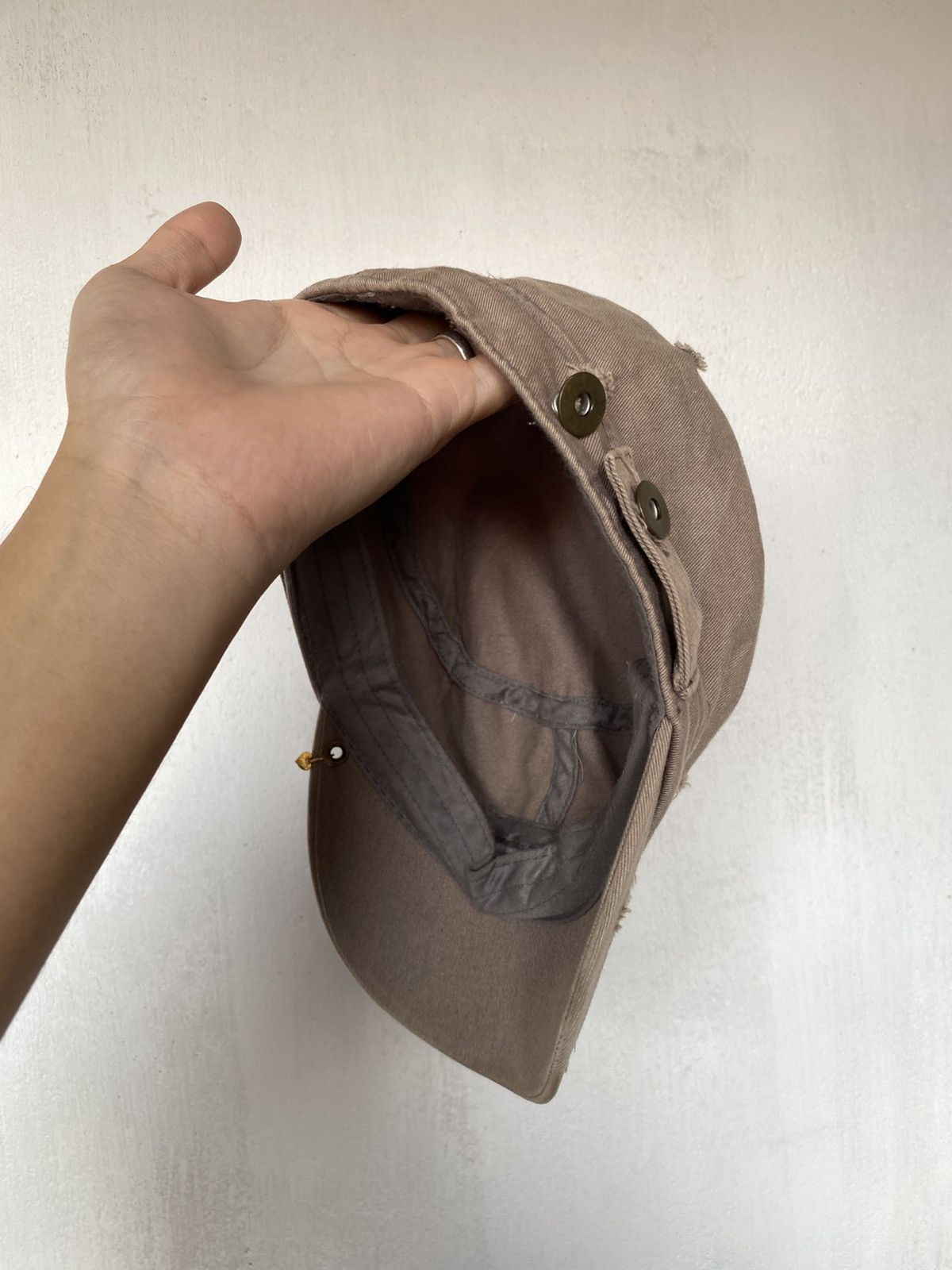 Hysteric Glamour × If Six Was Nine × Japanese Brand Cadet Distressed Punk Style Cap Size ONE SIZE - 4 Thumbnail