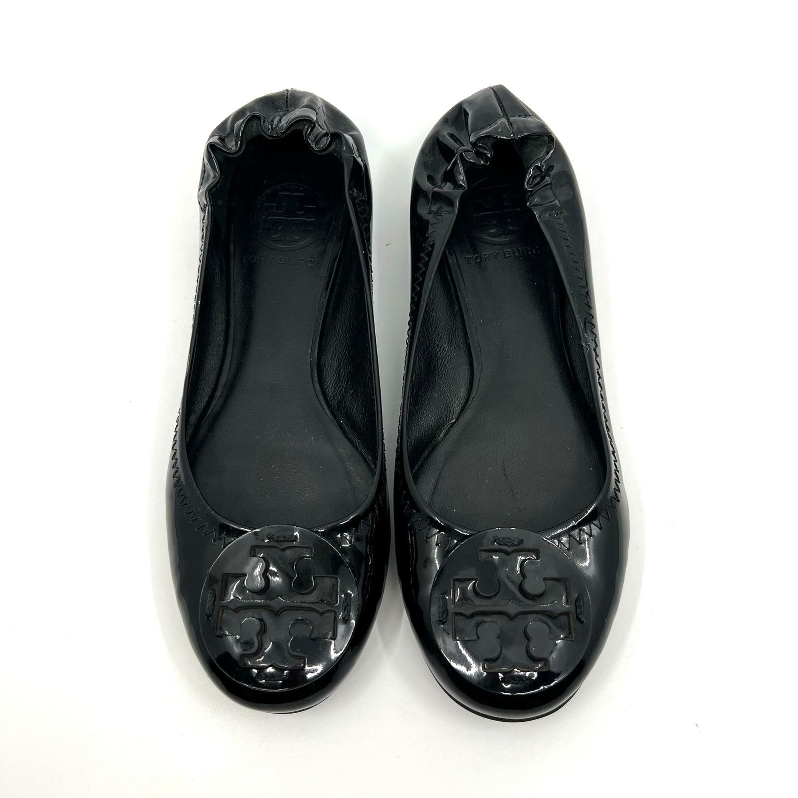 Tory Burch Tory Burch Reva Black Patent Leather Ballet Flats 5.5 US Size US 5.5 / IT 35.5 - 4 Thumbnail