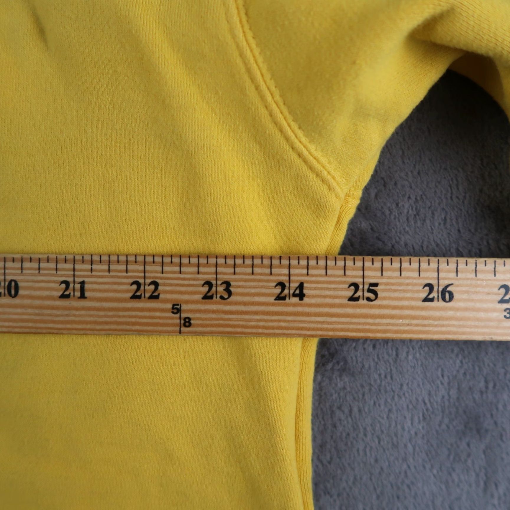Anchor Blue VINTAGE Anchor Blue Hoodie Mens L Yellow 90s Pullover Hooded Sweatshirt Size US L / EU 52-54 / 3 - 6 Thumbnail