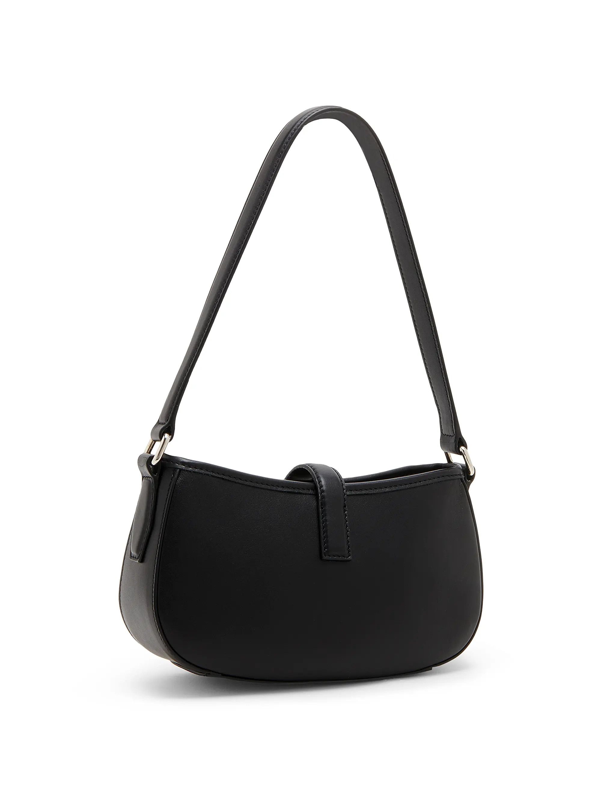 Alexander McQueen os11x0126 Size: OS / Mini T-Bar Leather Shoulder Bag Black Size ONE SIZE - 4 Thumbnail