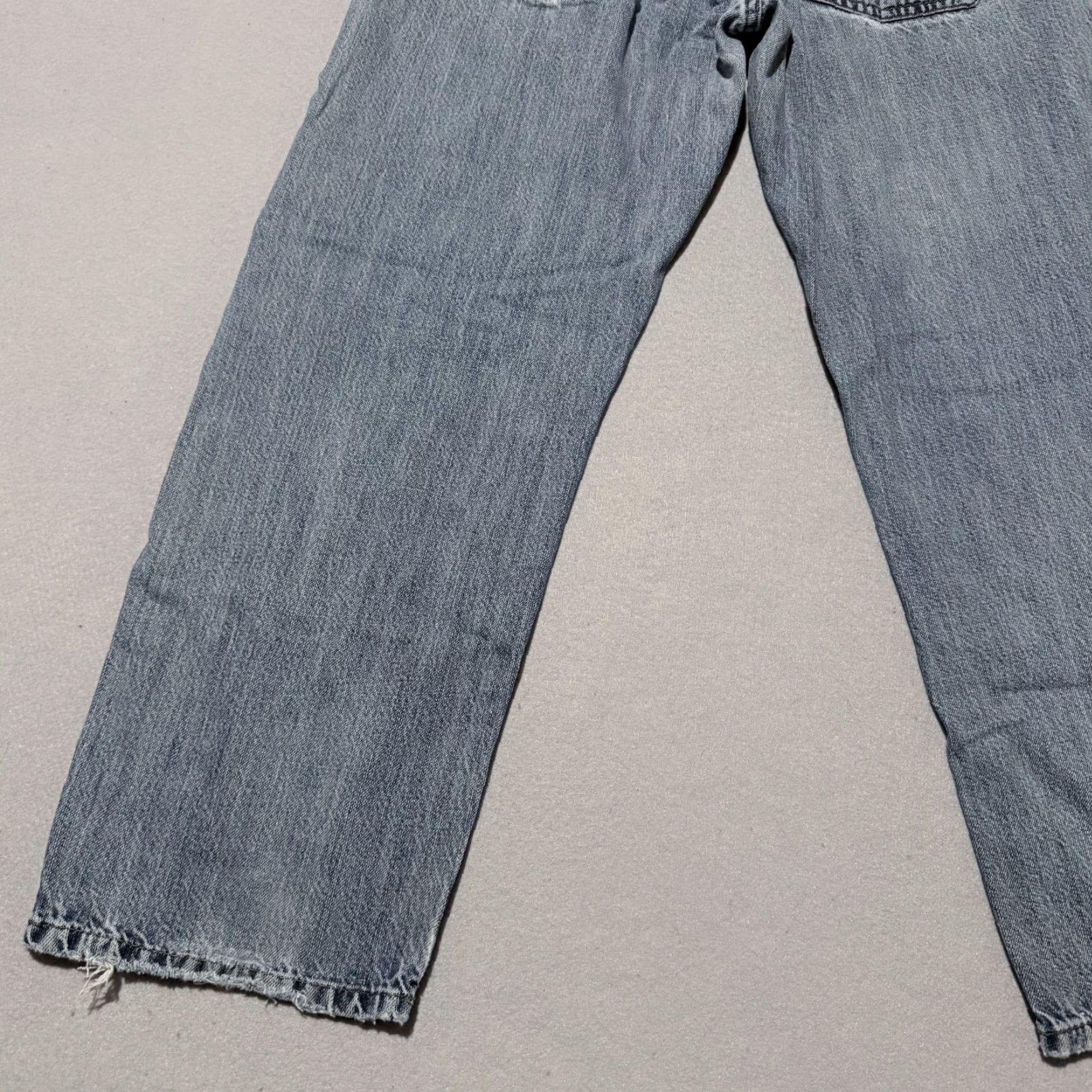 Levi's Levi's 550 Jeans Men Blue Denim Distressed Straight Relaxed Fit - 30X25.5 Jeans Mens Blue Distressed Straight 550 Size US 30 / EU 46 - 7 Thumbnail
