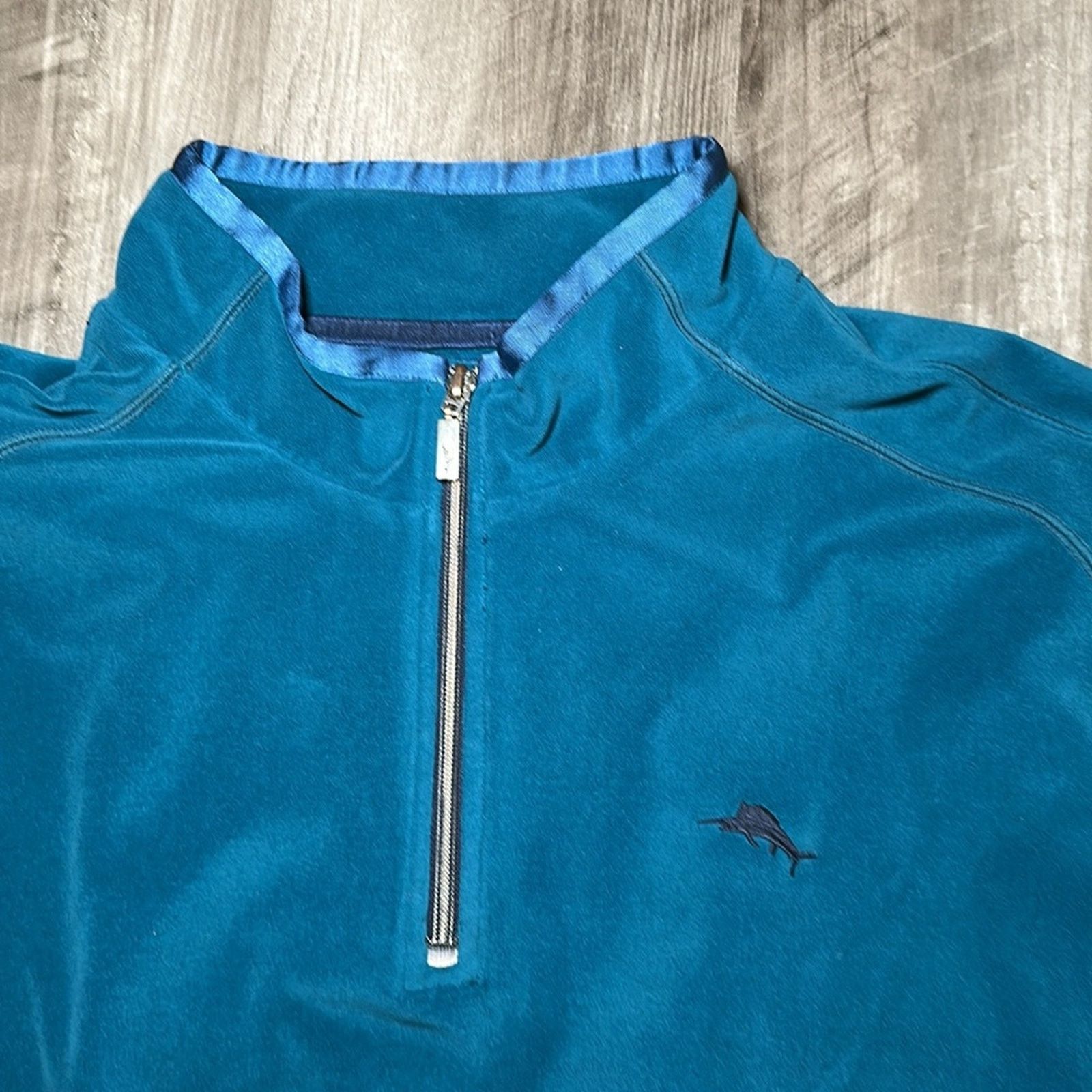 Tommy Bahama Tommy Bahama Paradise Tech Quarter-Zip Pullover - 2XL Size US XXL / EU 58 / 5 - 6 Thumbnail