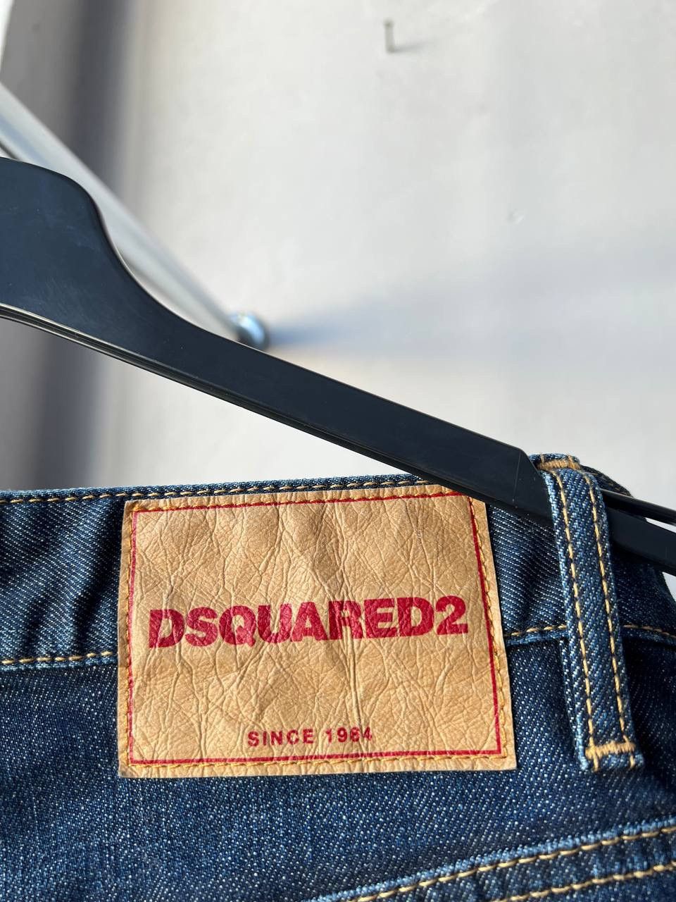 Dsquared2 2017 DSQUARED 2 BLUE ARTIFICIALLY WORN SEXY TWIST PANTS 46 Size US 44 / EU 60 - 14 Thumbnail